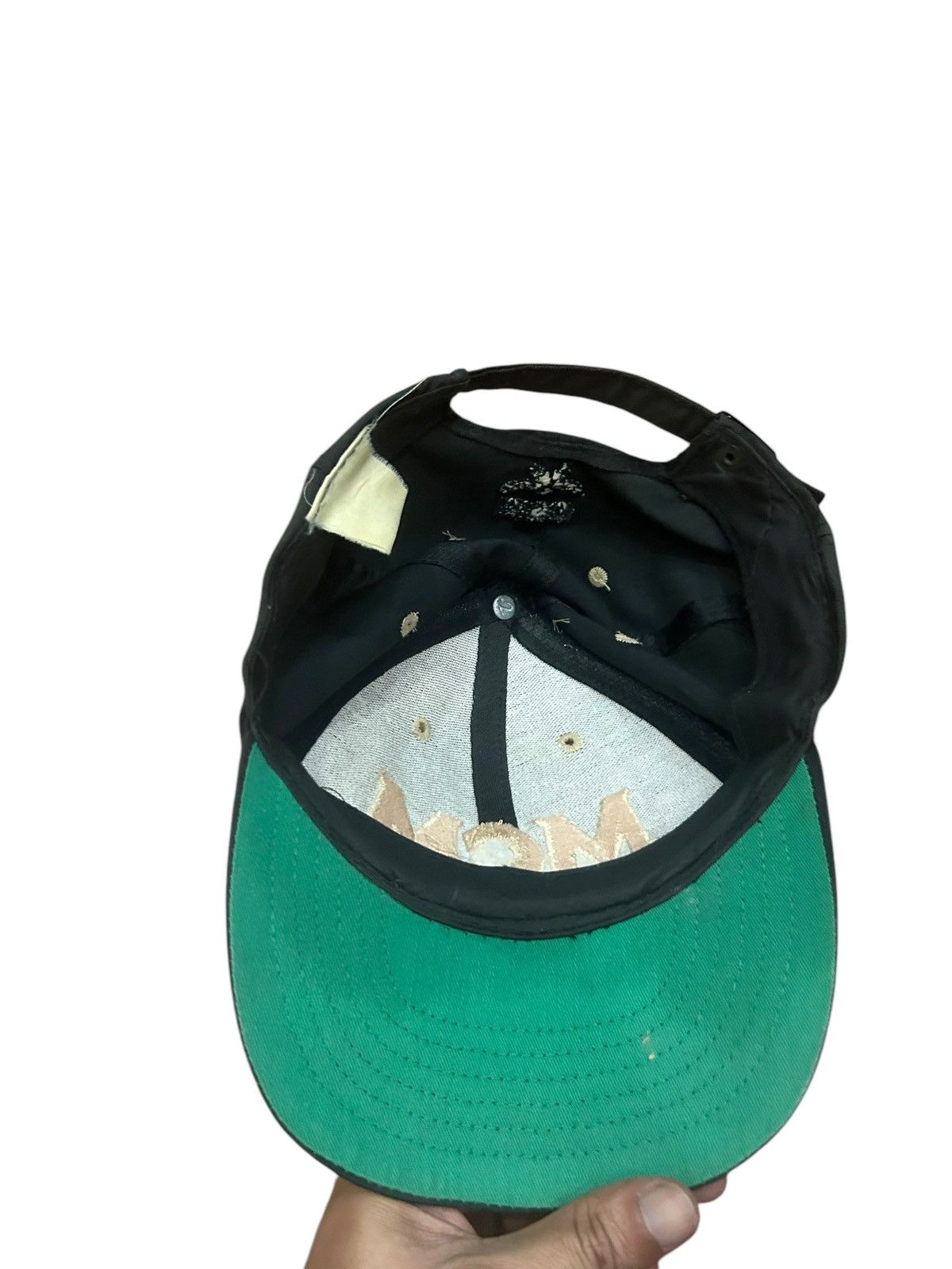 MCM × Vintage Vintage 90s MCM Spell out Cap Adjustable / Faded Distressed Size ONE SIZE - 8 Thumbnail