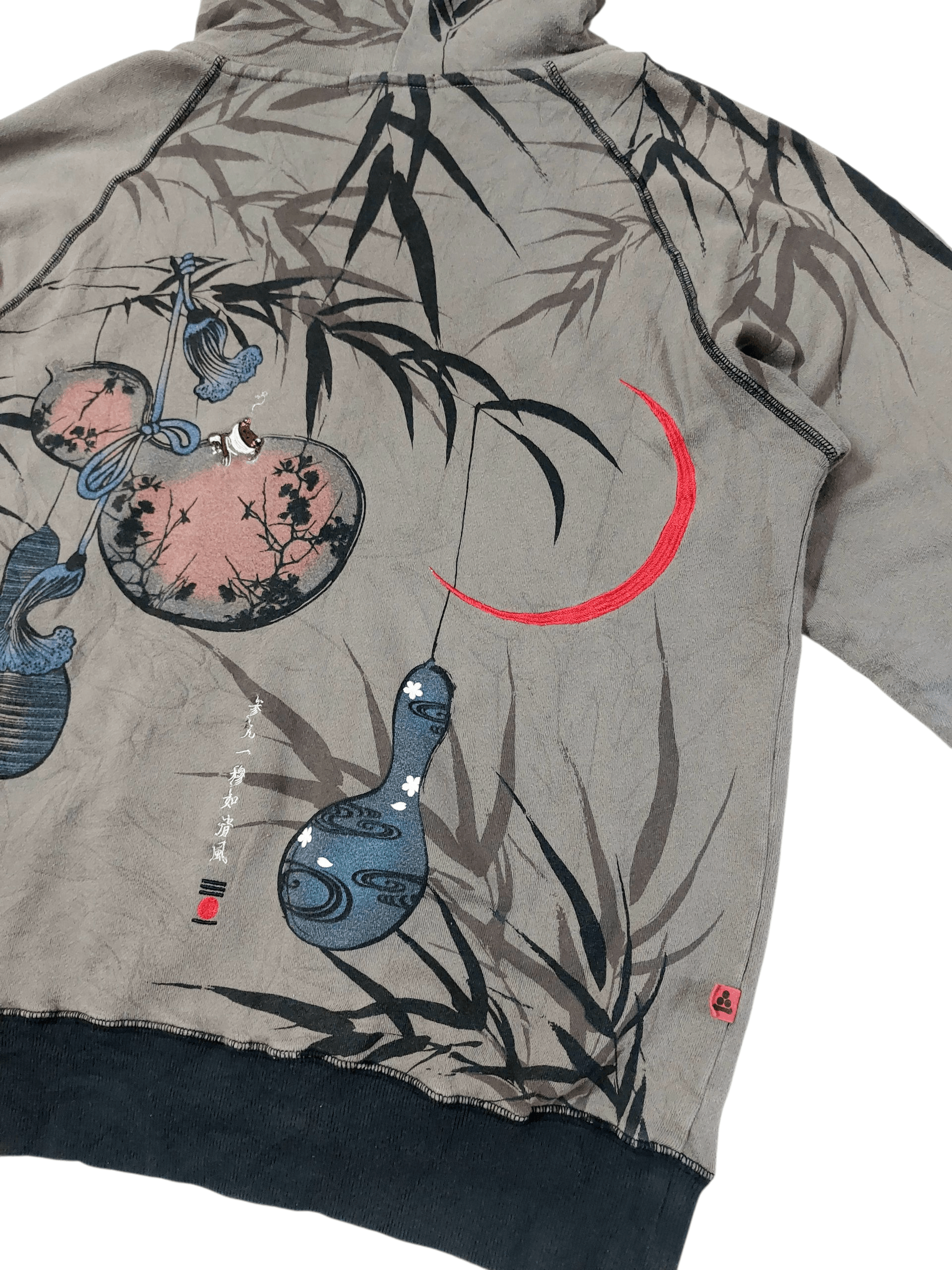 Vintage Sanmaruichi Embroidery Japanese Culture Hoodies Size US XL / EU 56 / 4 - 15 Thumbnail