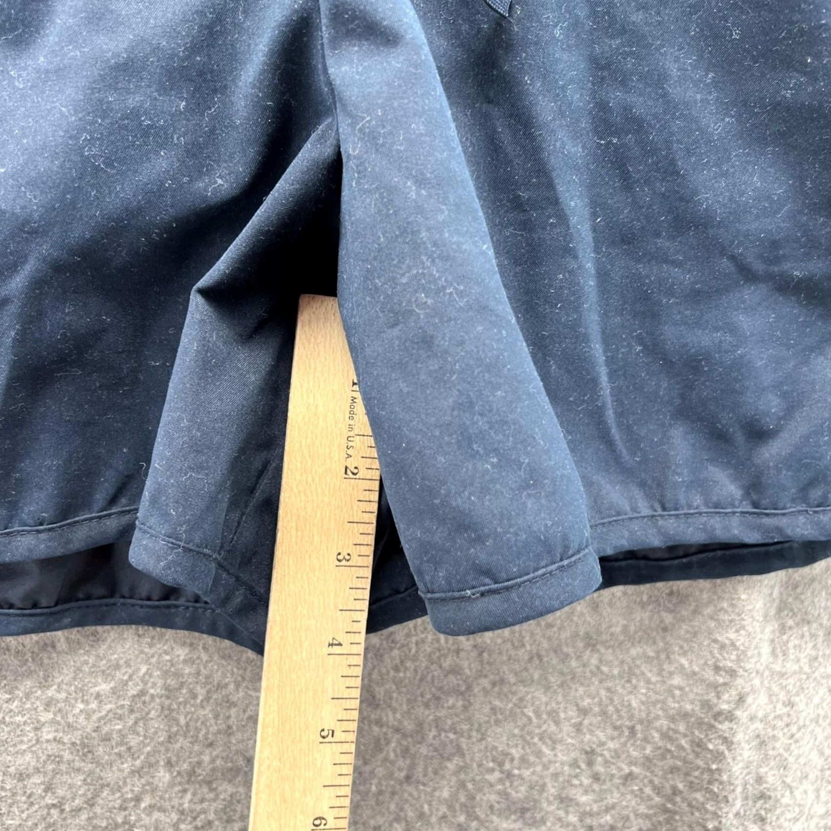 Nike Nike Shorts Women Large Blue Navy Athletic Vintage Swoosh Fleece 3 in Inseam Junior? Size 36" / US 14 / IT 50 - 7 Thumbnail