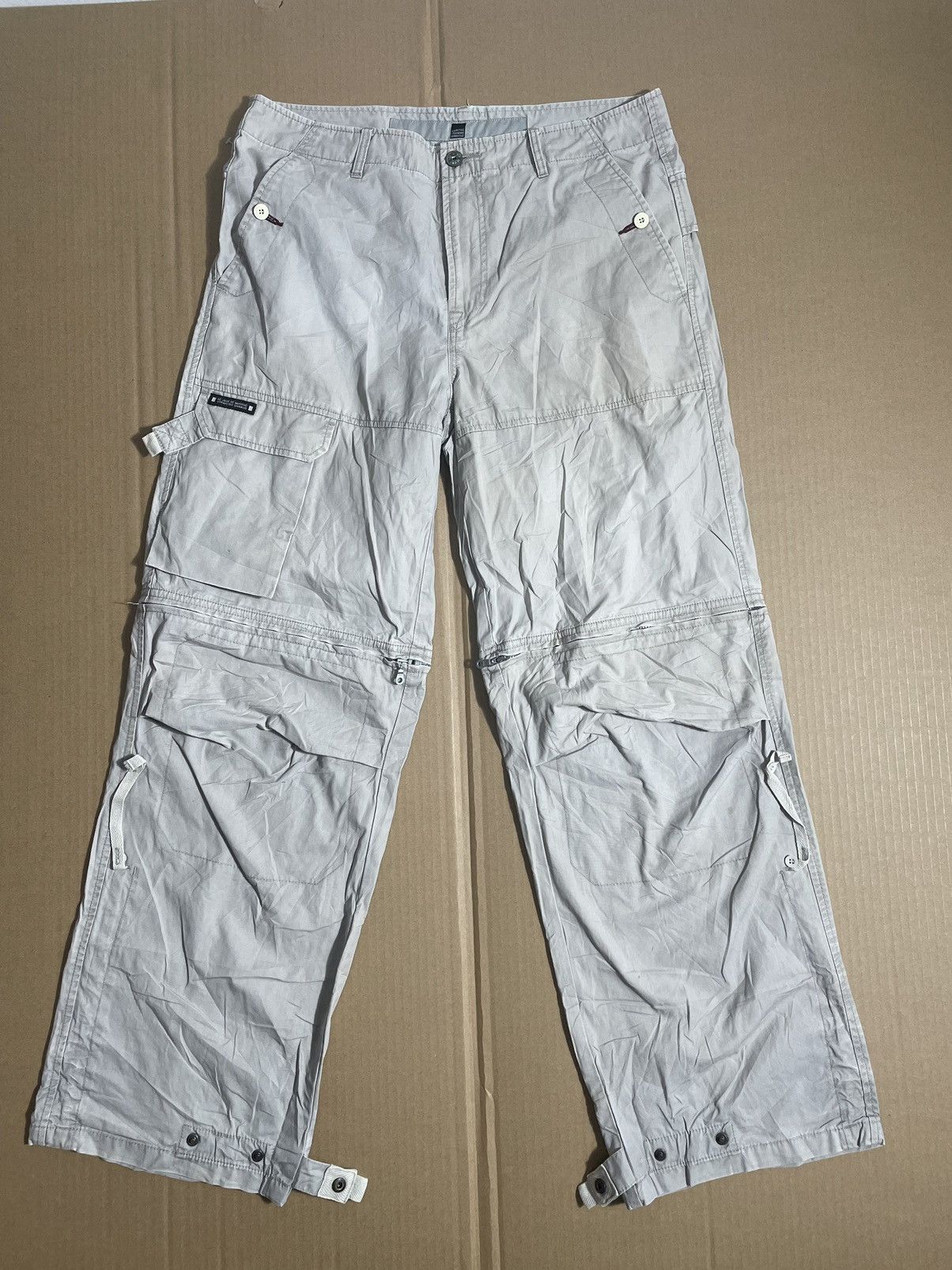 Marithe + Francois Girbaud Marithe Francois Girbaud Two Ways Pants Size US 34 / EU 50 - 3 Thumbnail