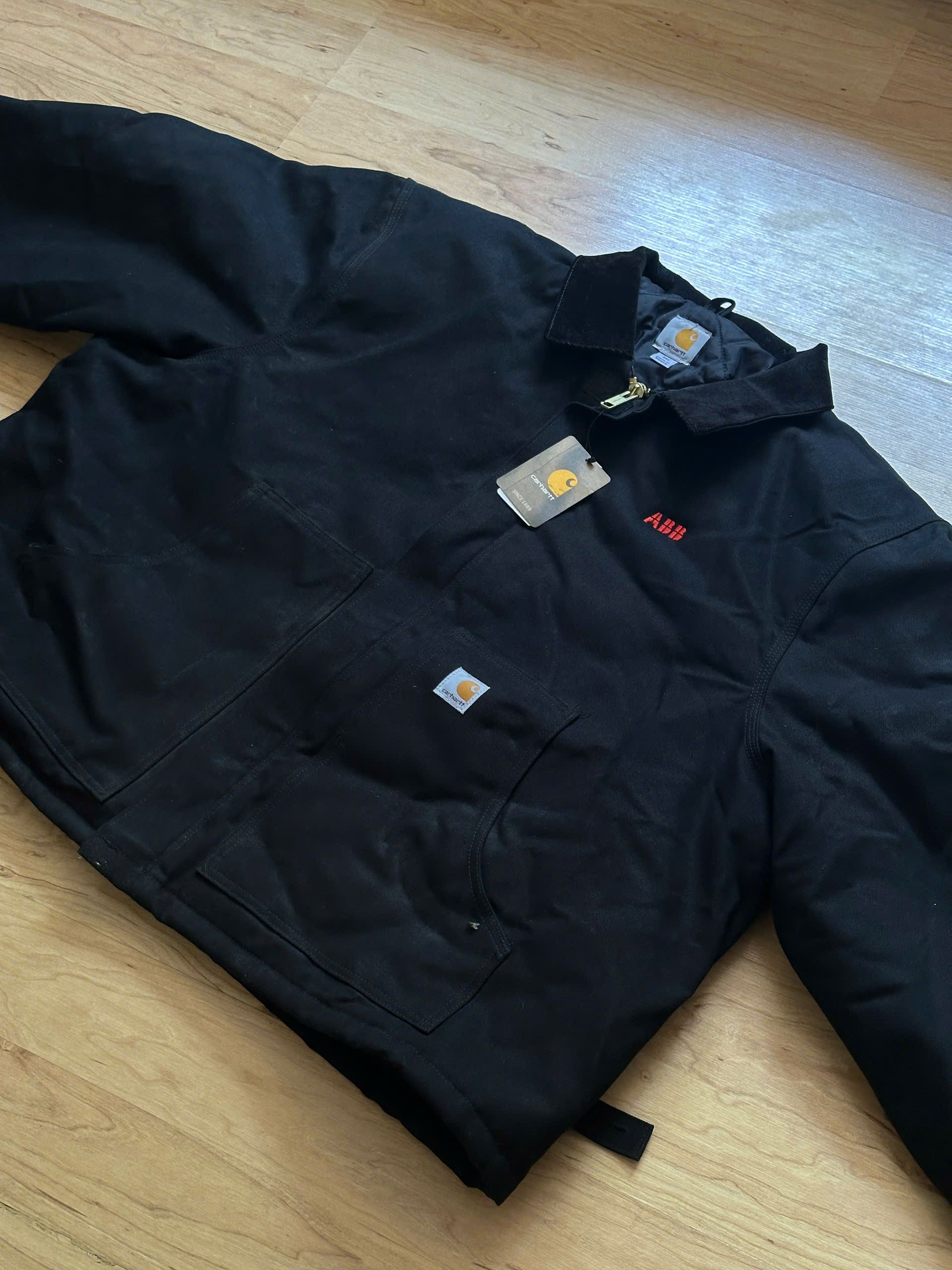 Carhartt Carhartt Jacket ABB (00s) / Size 3XL / Black-Suede / Size US XXL / EU 58 / 5 - 1 Thumbnail