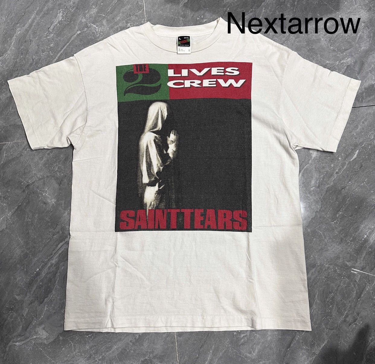 Saint Michael Saint Michael Denim Tears 2Liver Saint Prayer Short Sleeve Size US L / EU 52-54 / 3 - 1 Thumbnail
