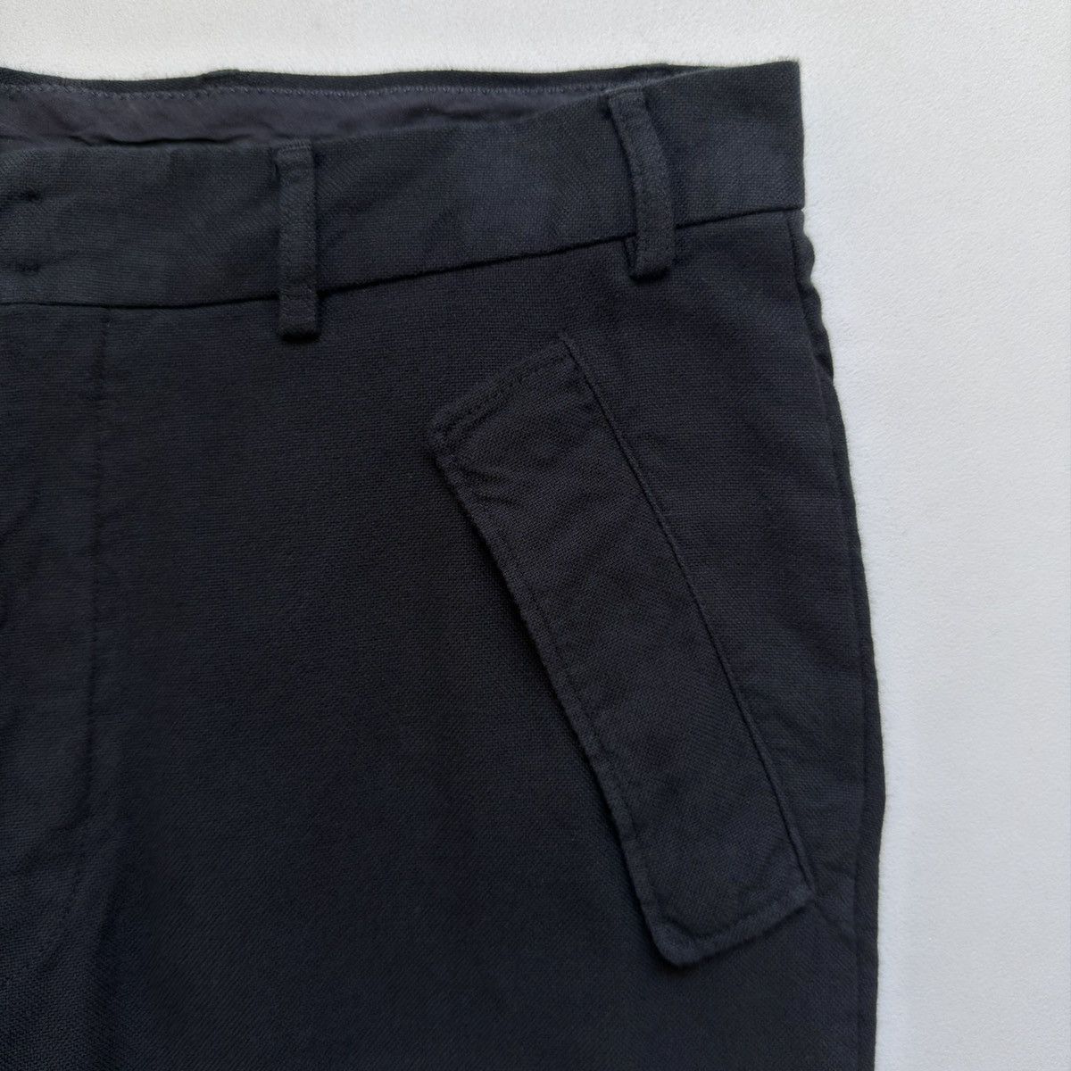 Maison Margiela S/S 04 Black Cotton ‘Utility Pants’ Size US 36 / EU 52 - 7 Thumbnail