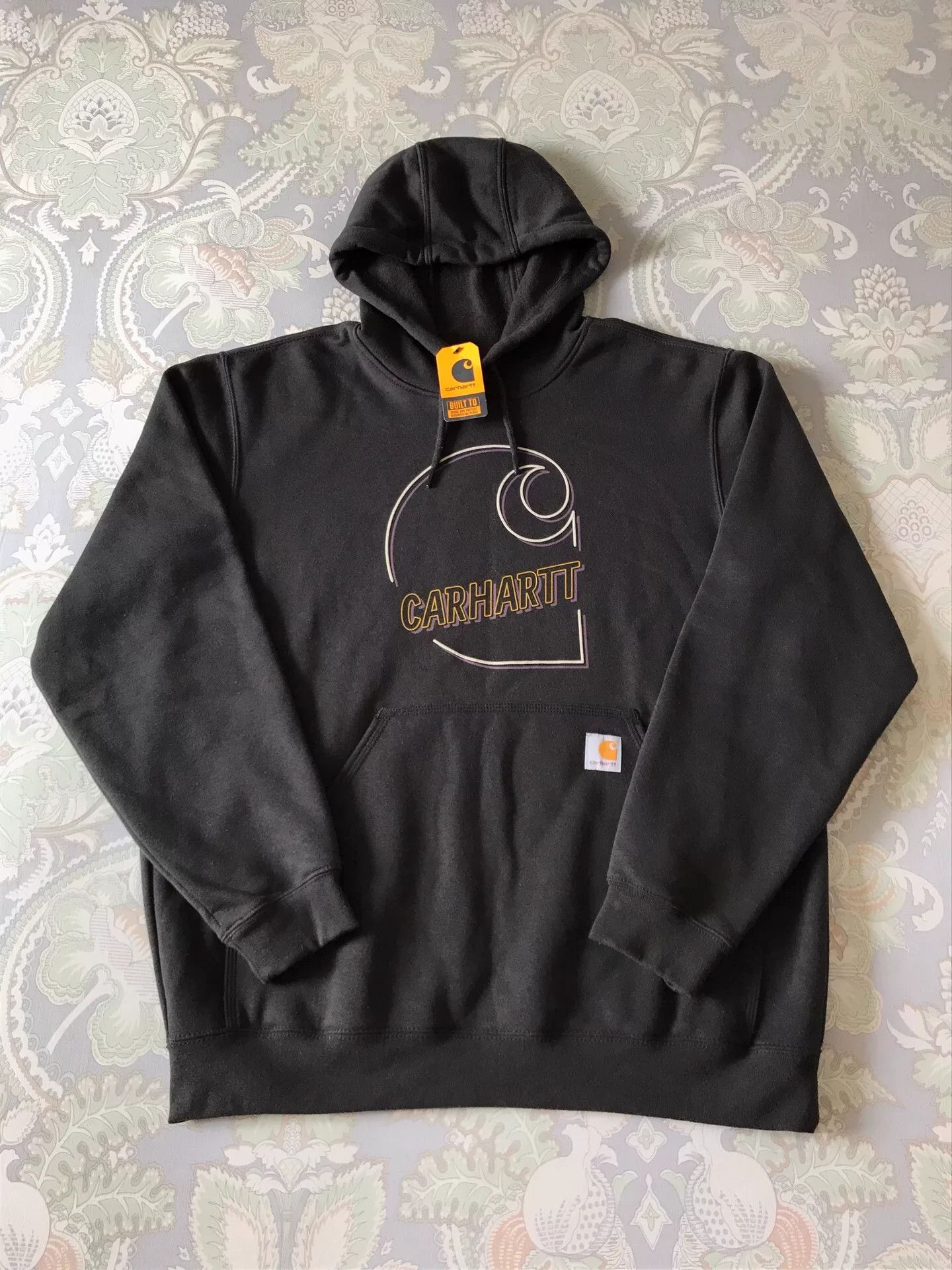 Carhartt Carhartt 105192 Black Hoodie Size US L / EU 52-54 / 3 - 1 Thumbnail