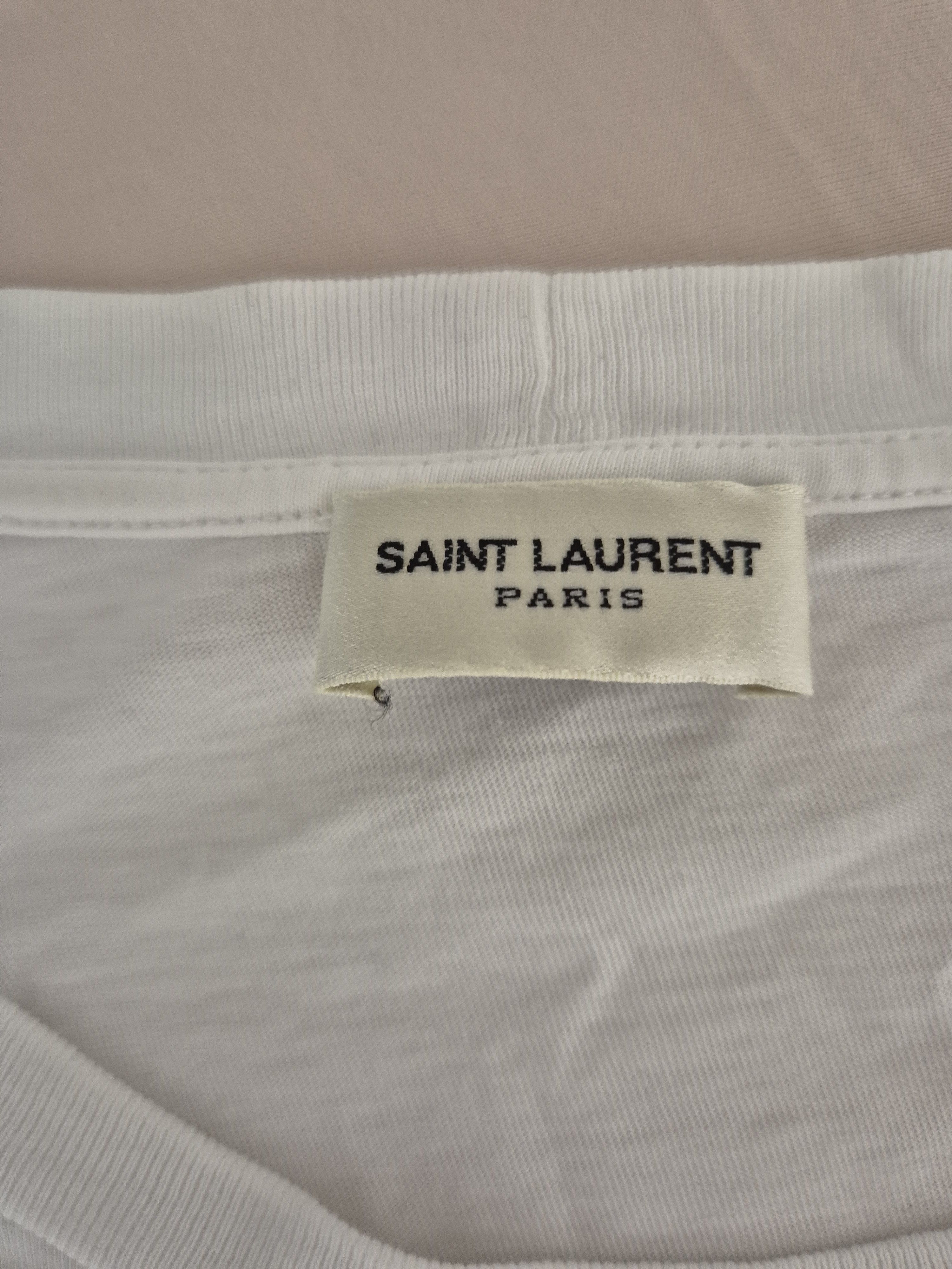 Saint Laurent Paris Saint Laurent Paris Hedi Slimane 2015 "YSL" shirt Size US XS / EU 42 / 0 - 2 Thumbnail