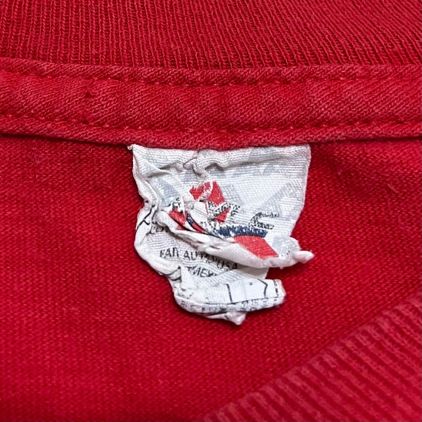 Other Y2K USA Born and Raised Eagle Red/Black Graphic Shirt Large Size US L / EU 52-54 / 3 - 4 Thumbnail