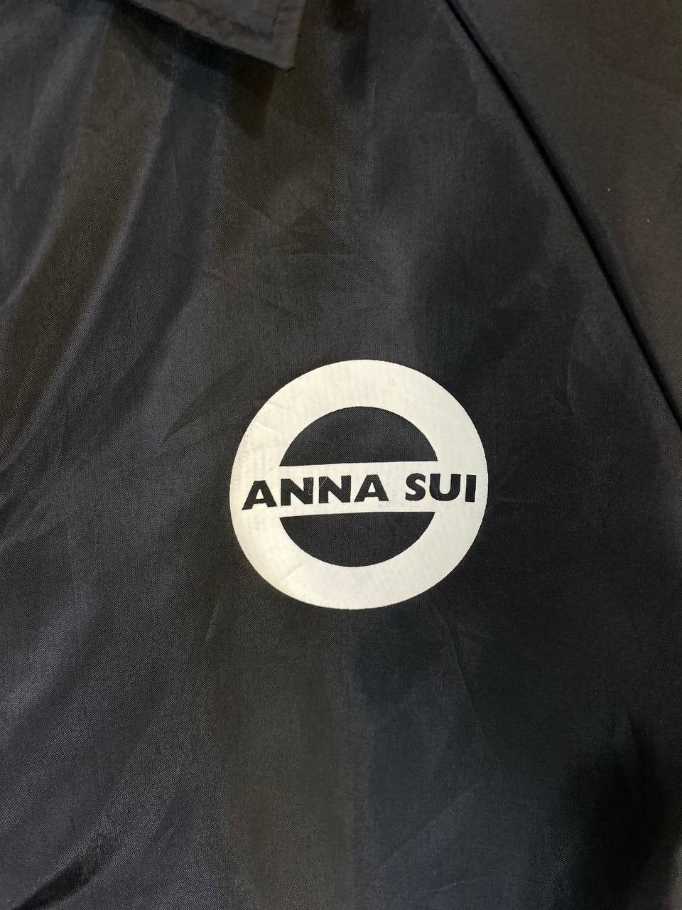 Vintage vintage anna sui designer light jacket big logo back Size US S / EU 44-46 / 1 - 4 Thumbnail