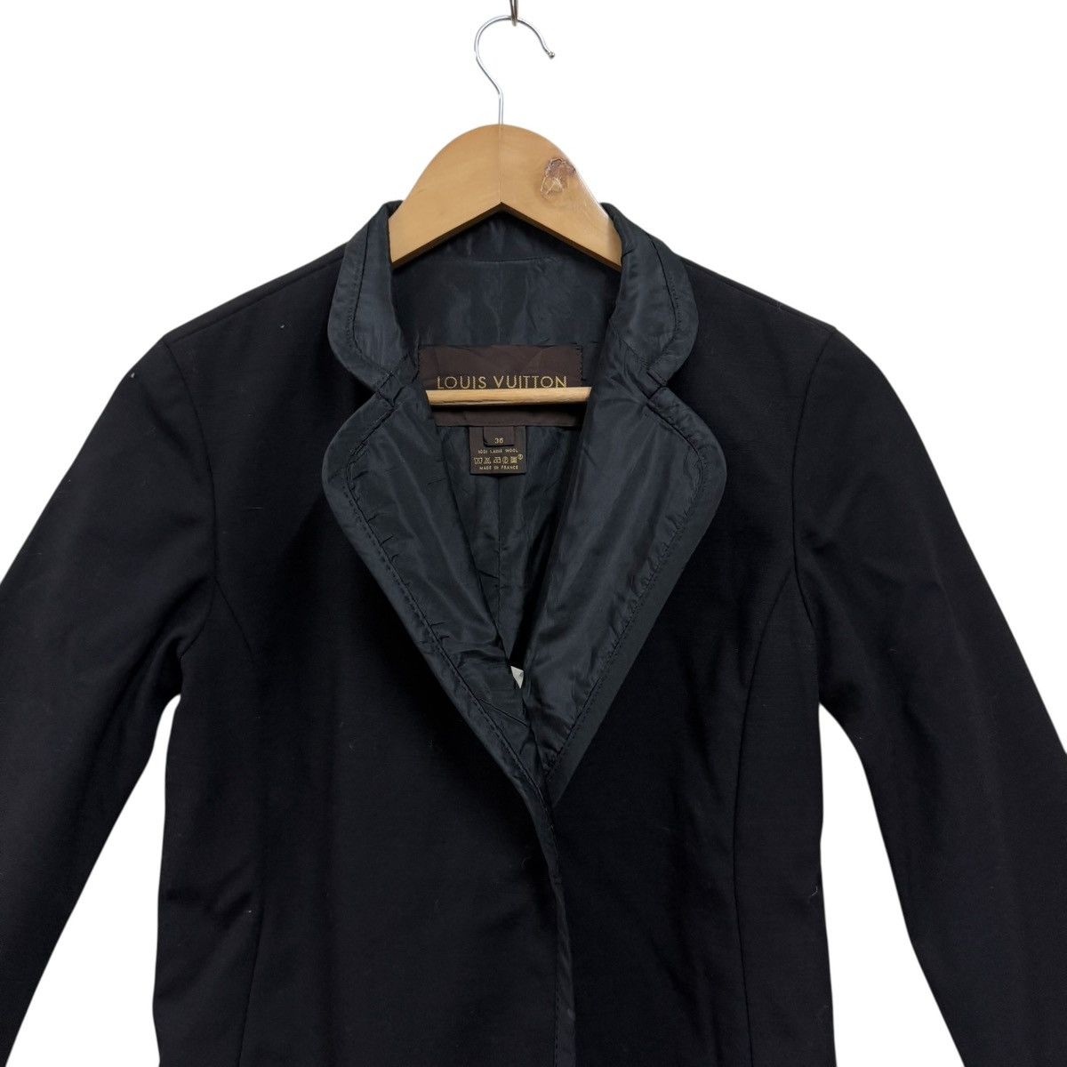 Louis Vuitton Louis Vuitton Minimalist Buttonless Jacket Size S / US 4 / IT 40 - 4 Thumbnail