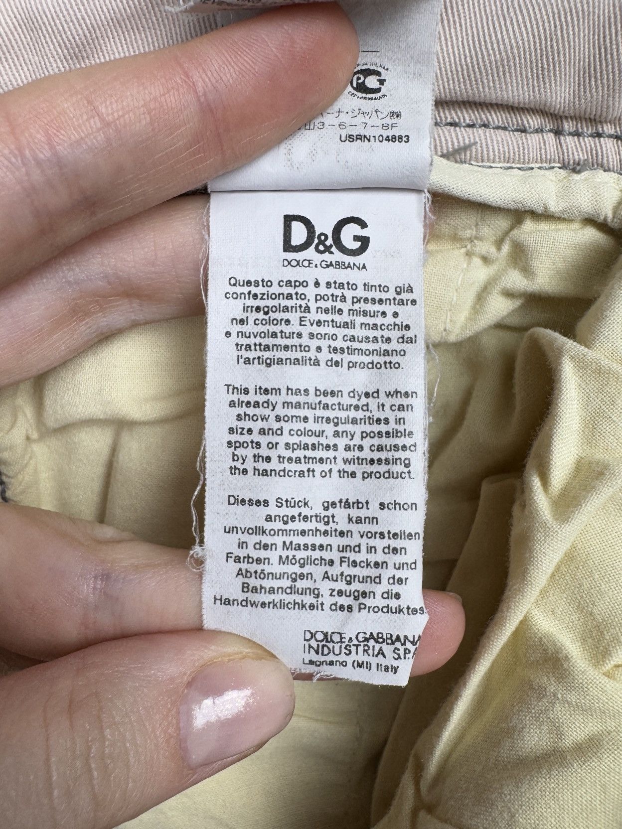 Dolce & Gabbana Dolce & Gabbana y2k beige fade utility military cargo shorts Size US 38 / EU 54 - 17 Thumbnail