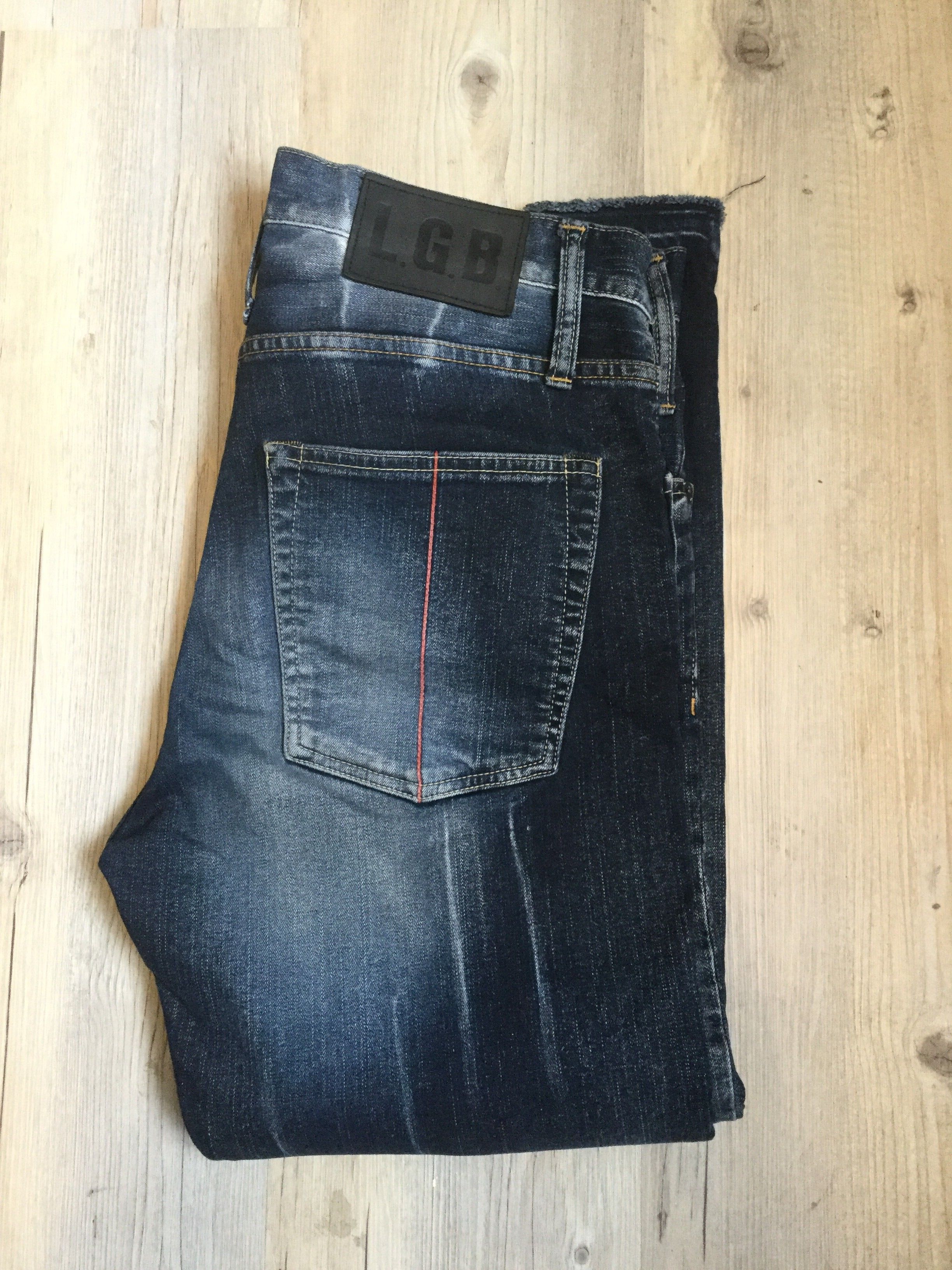 If Six Was Nine Cropped washed jeans.Like Vetements or Rick Owens Size US 30 / EU 46 - 3 Thumbnail