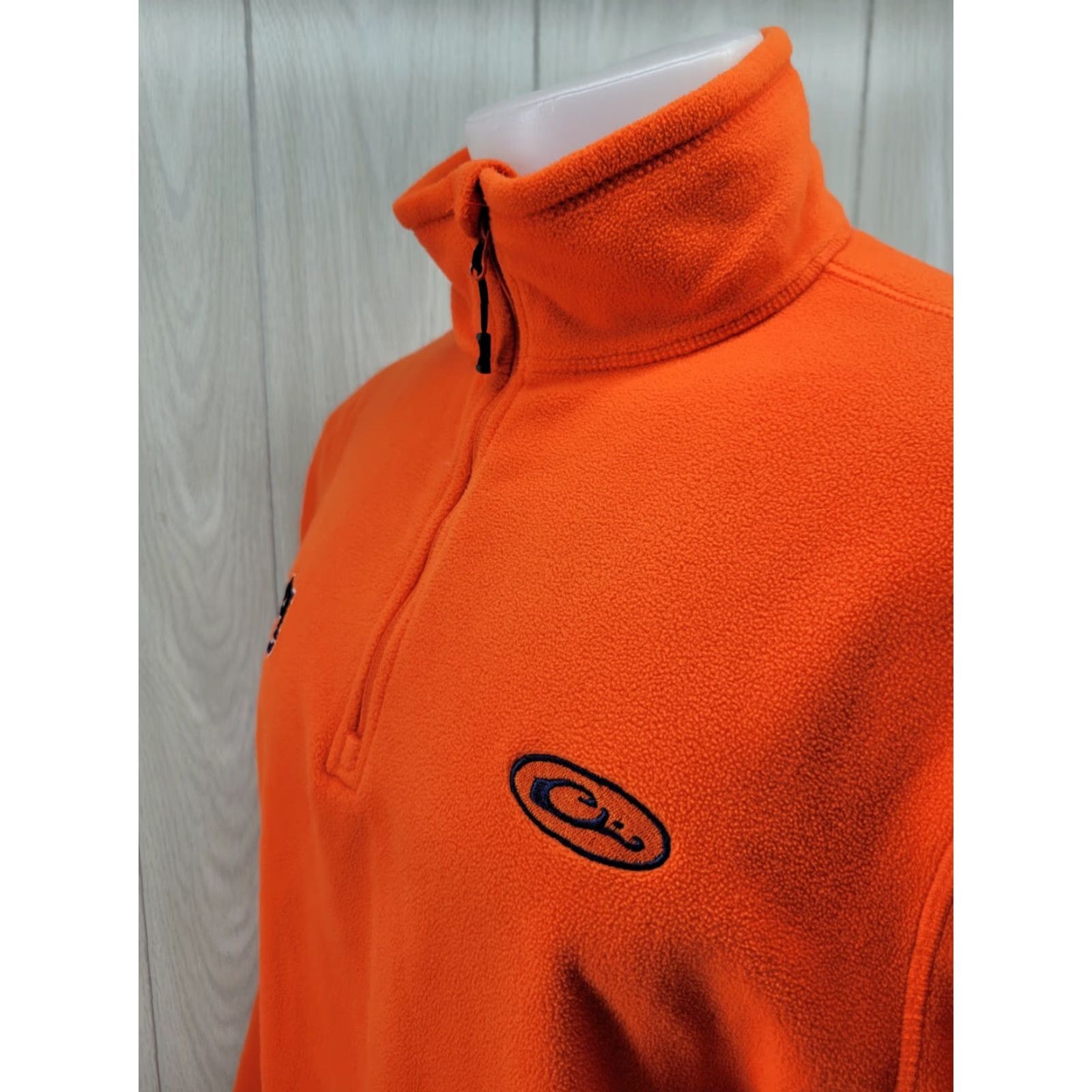 Vintage Auburn Tigers Orange Drake Waterfowl 1/4 Zip Fleece Pullover M Shirt Men Baseball Football Tigers Womens Size US M / EU 48-50 / 2 - 3 Thumbnail