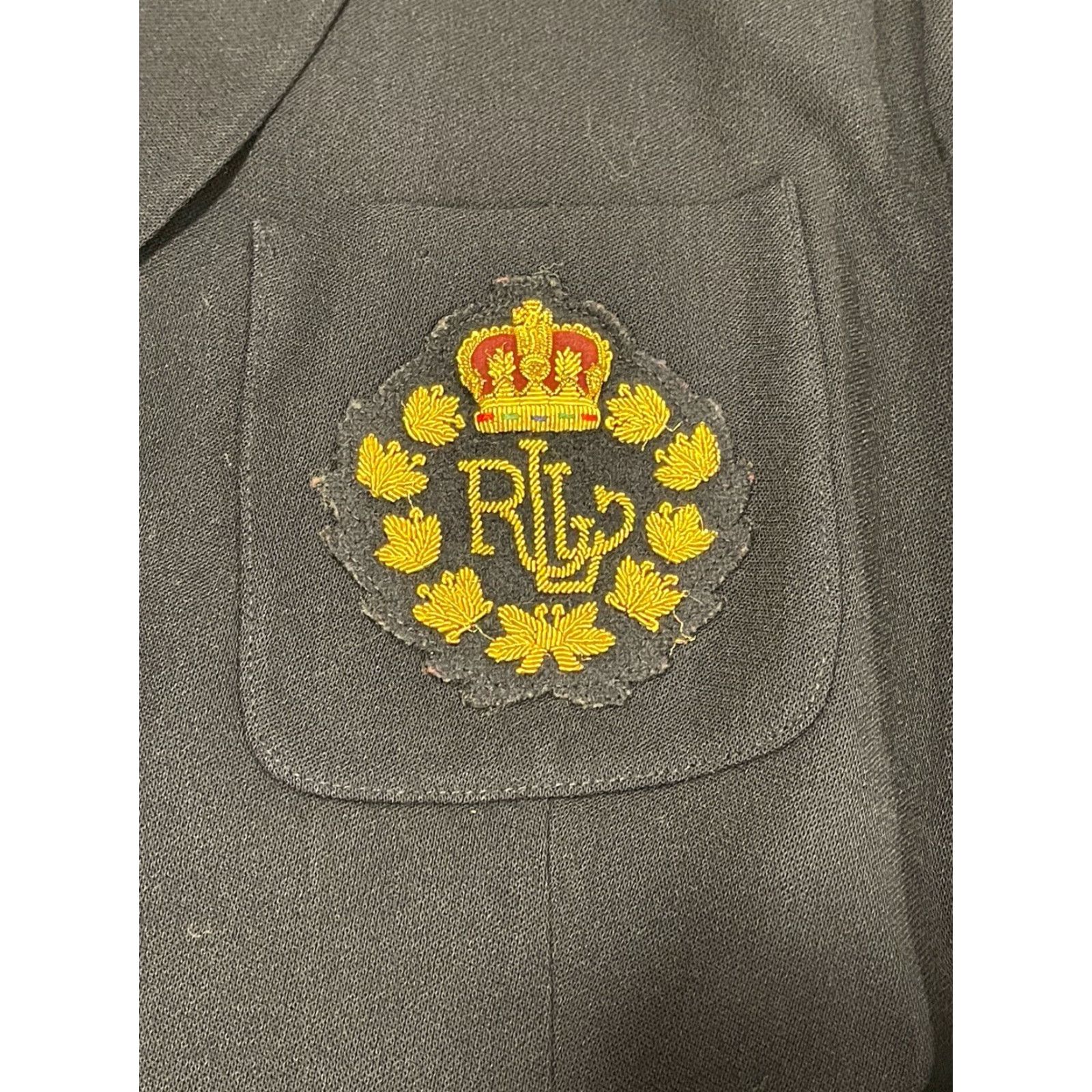 Ralph Lauren VTG Women's Lauren Ralph Lauren Suit Jacket Navy Blue Size 14 W/Pocket Emblem Size XL / US 12-14 / IT 48-50 - 3 Thumbnail
