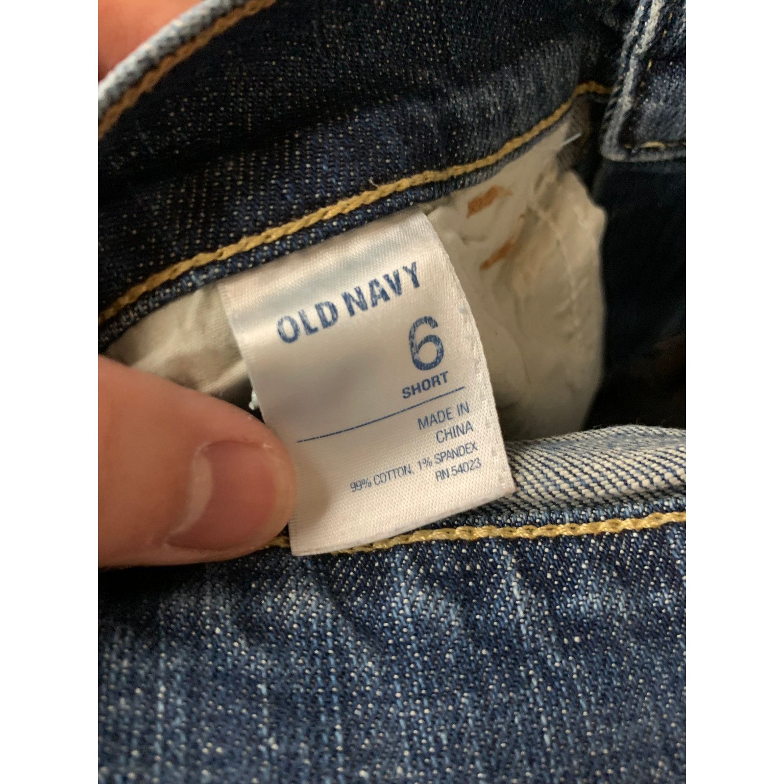 Old Navy Old Navy Sweetheart Jeans Women Size 6 Blue Denim Jeans Size 28" / US 6 / IT 42 - 4 Thumbnail