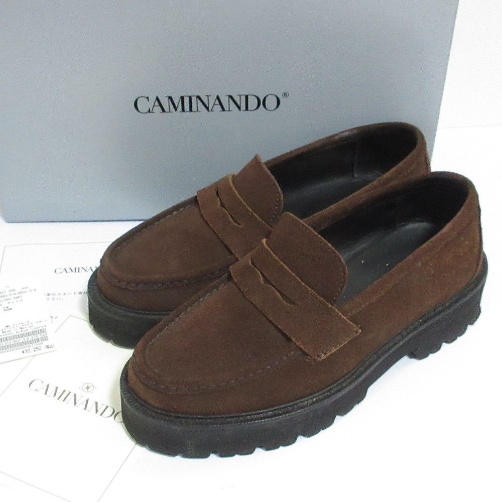 Other Other Caminando 24AW Suede Loafers Leather Shoes 24131W DUTY FREE for USA Size ONE SIZE - 1 Thumbnail