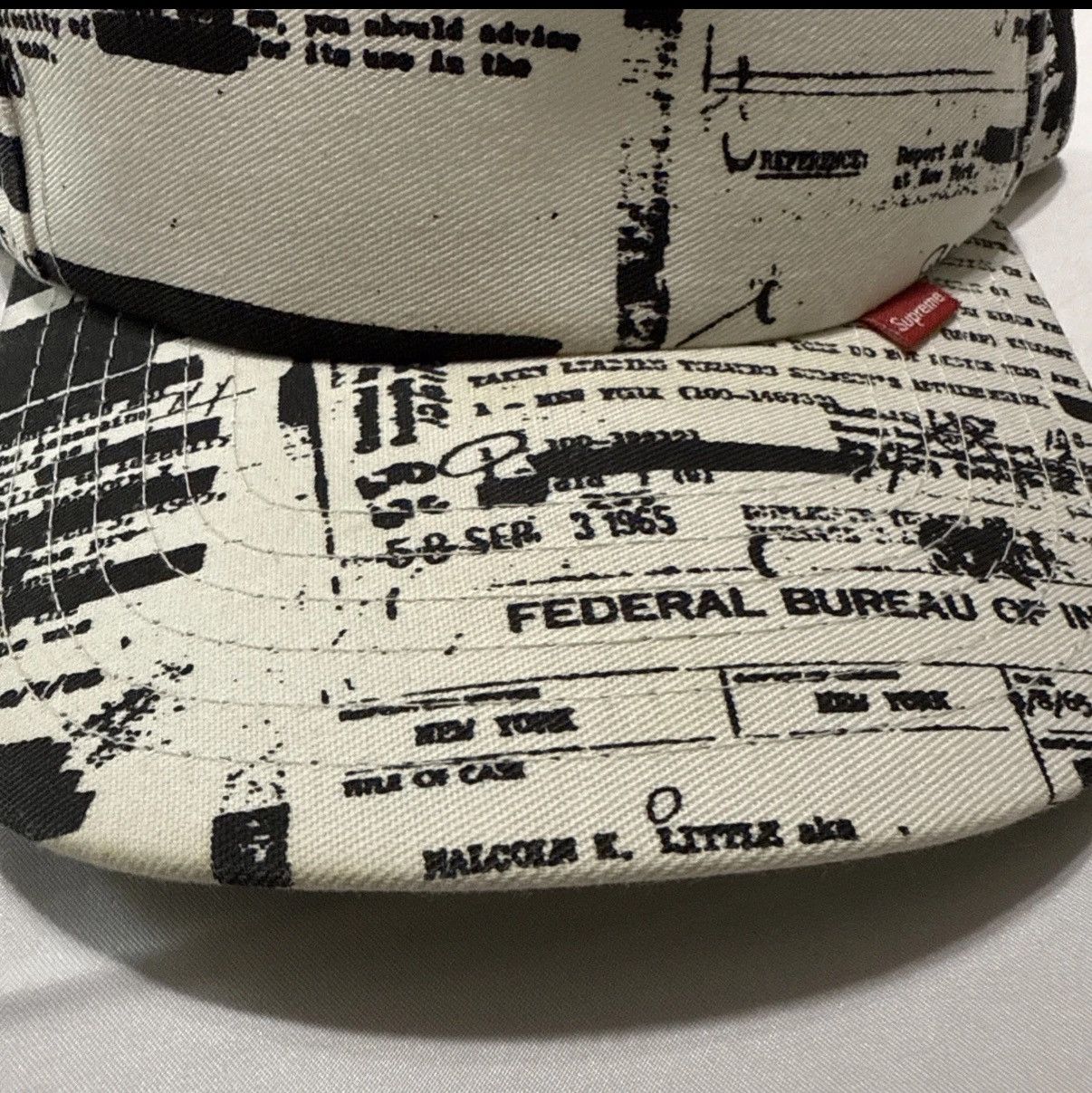 Supreme Vintage Supreme Hat New York FBI Snapback Made in USA 2004 Size ONE SIZE - 3 Thumbnail