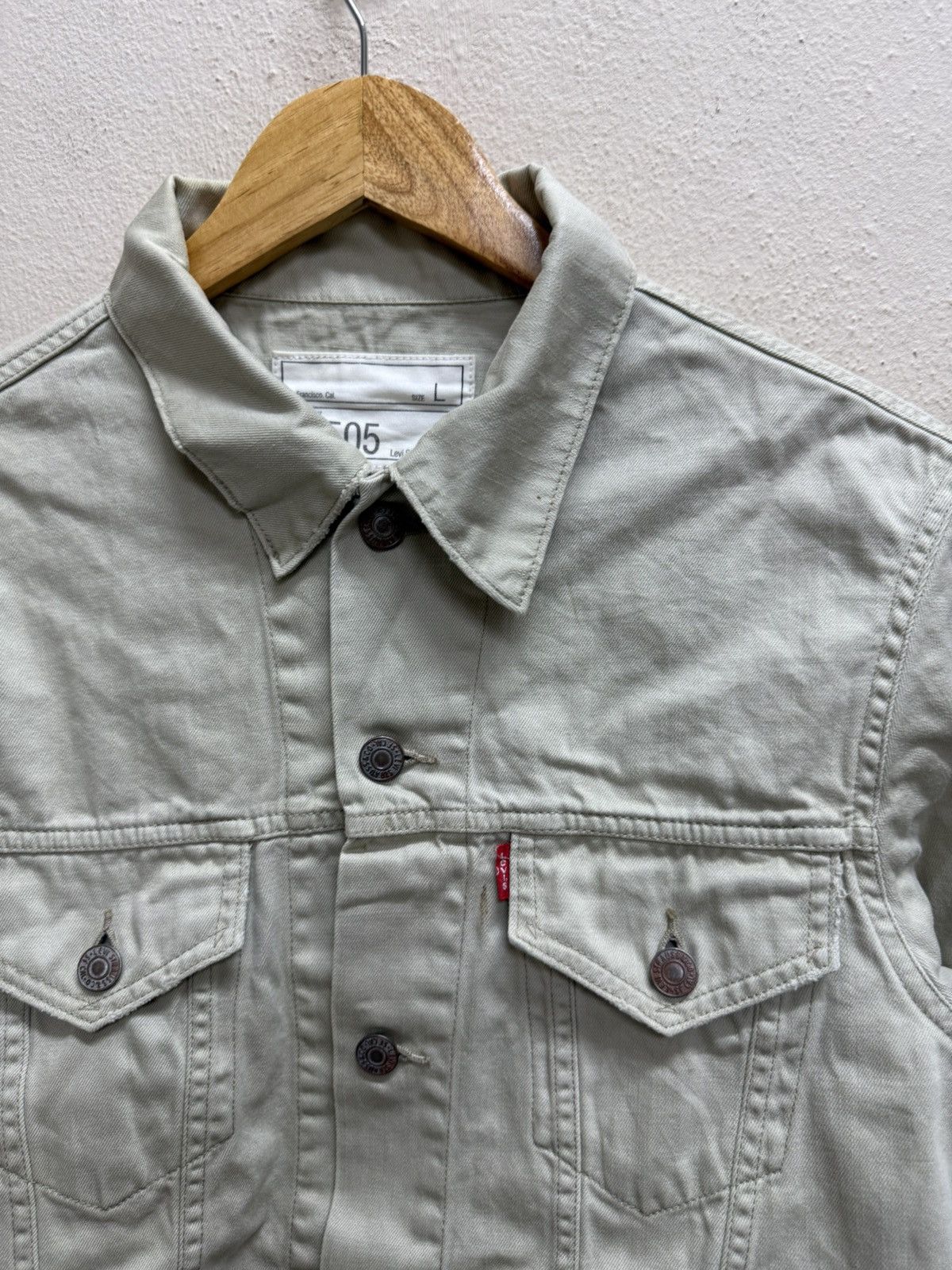Levi's Vintage 90s Levis Lot 70505 Trucker Jacket Size US S / EU 44-46 / 1 - 17 Thumbnail