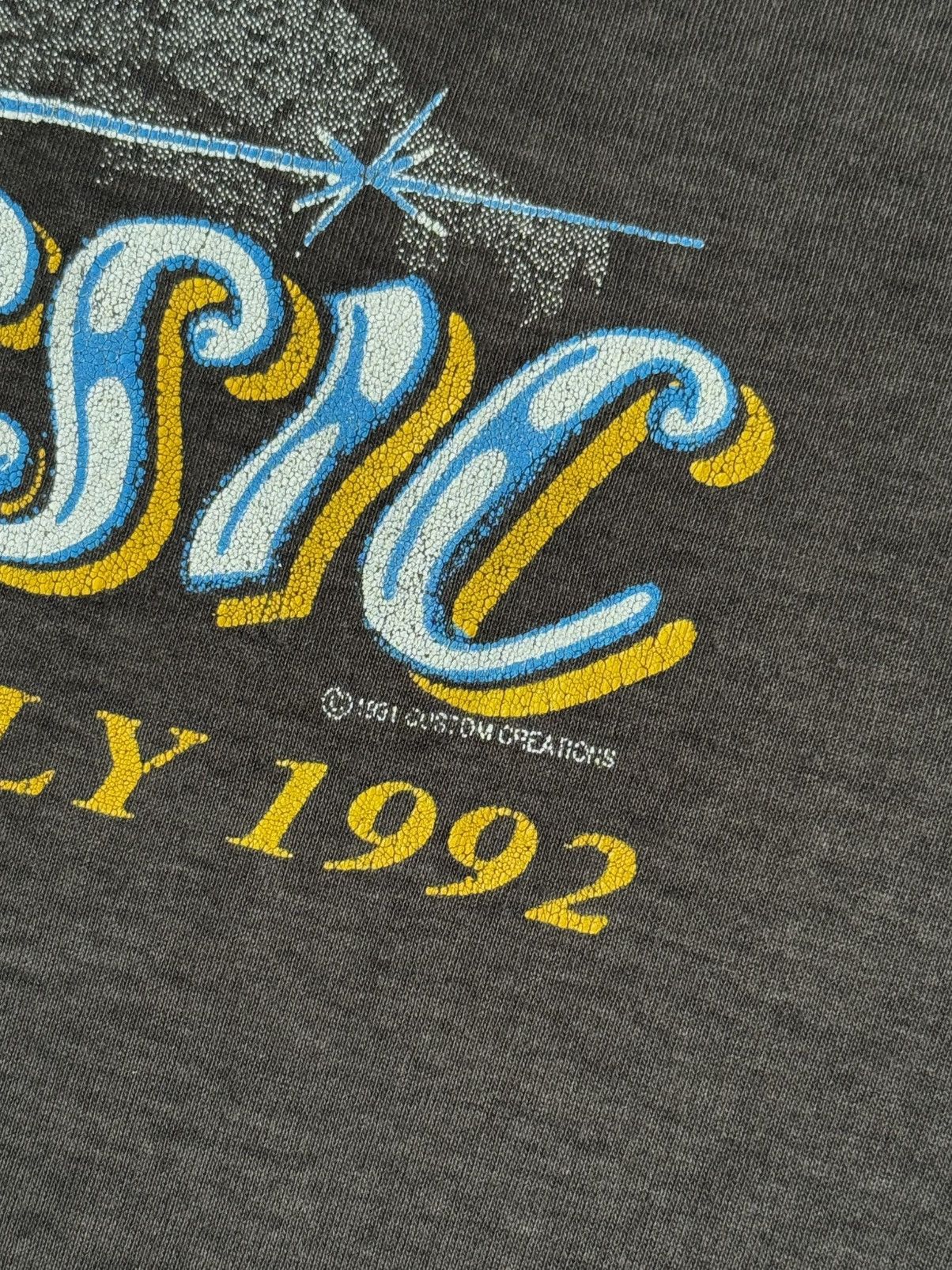 Vintage 🔷Vintage USA Sturgis Rally Black Hills Classic T-shirt 1991🔷 Size US L / EU 52-54 / 3 - 9 Thumbnail