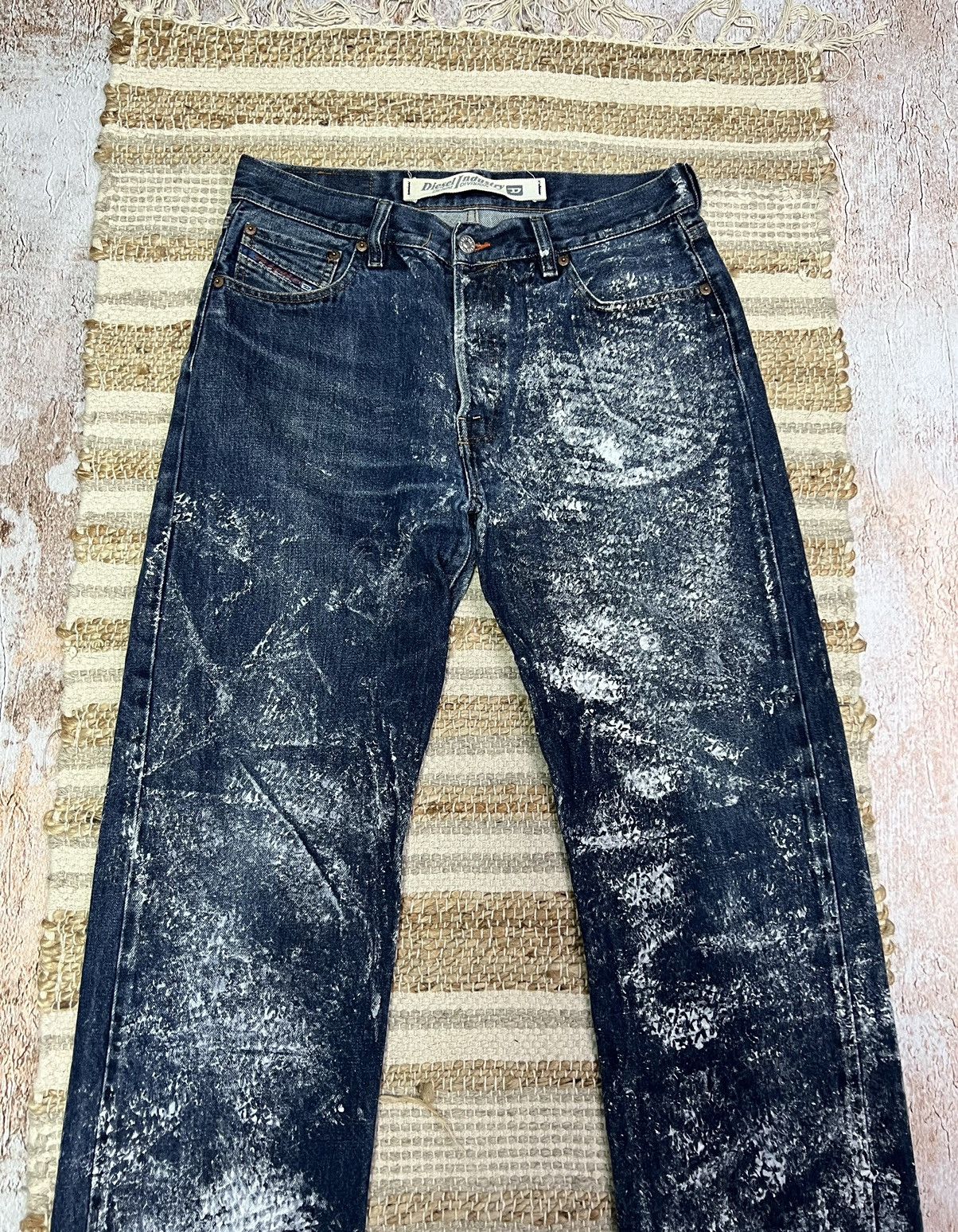 Diesel × Y/Project Diesel vintage painted distressed jeans Size US 34 / EU 50 - 3 Thumbnail