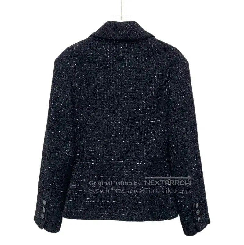 Chanel Chanel Wool Black Women's Jacket . Size XXS / US 00 / IT 34 - 2 Thumbnail