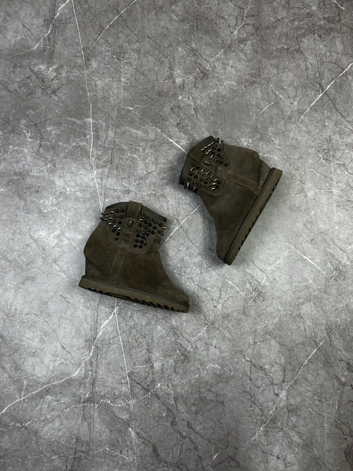 ASH Ash YOKO studded wedge ankle boots Retail $360 Size US 8 / IT 38 - 2 Thumbnail