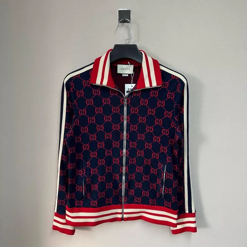 Gucci Gucci Classic Double G Zip Jacket Size US L / EU 52-54 / 3 - 1 Thumbnail