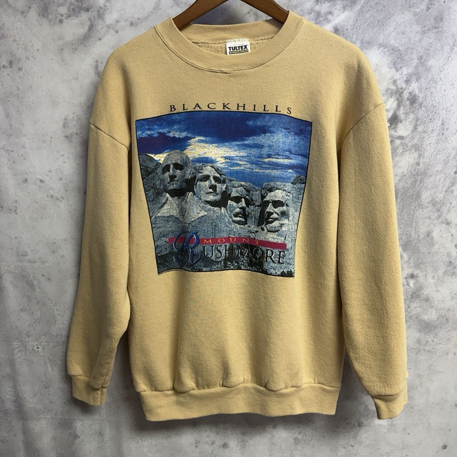 Vintage Vintage Blackhills Mount Rushmore Sweatshirt Mens Large Size US L / EU 52-54 / 3 - 2 Thumbnail