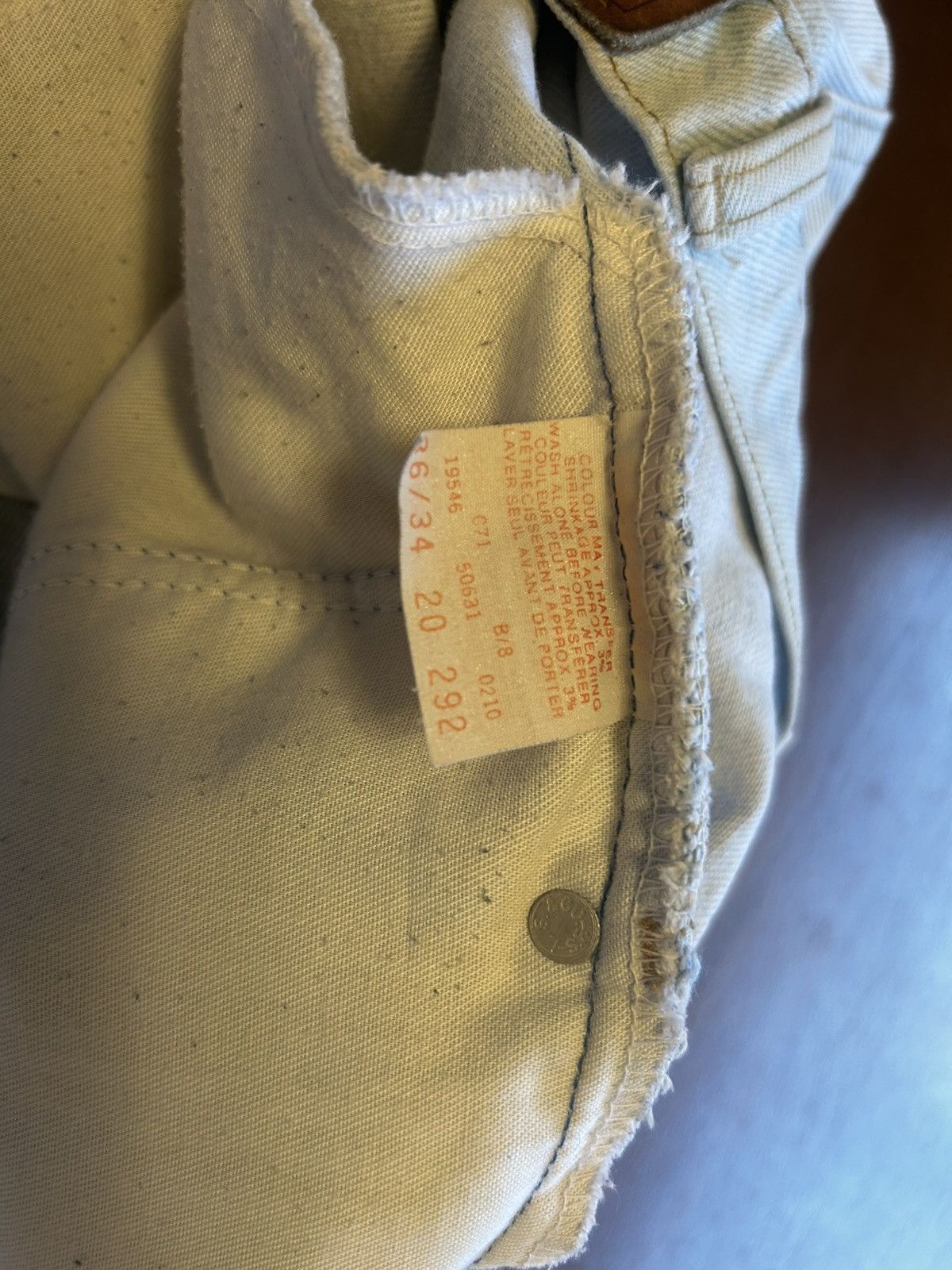 Levi's Vintage Clothing Vintage Levis 631 Orange Tag Made in Canada Y2K lightwash Size US 36 / EU 52 - 4 Thumbnail
