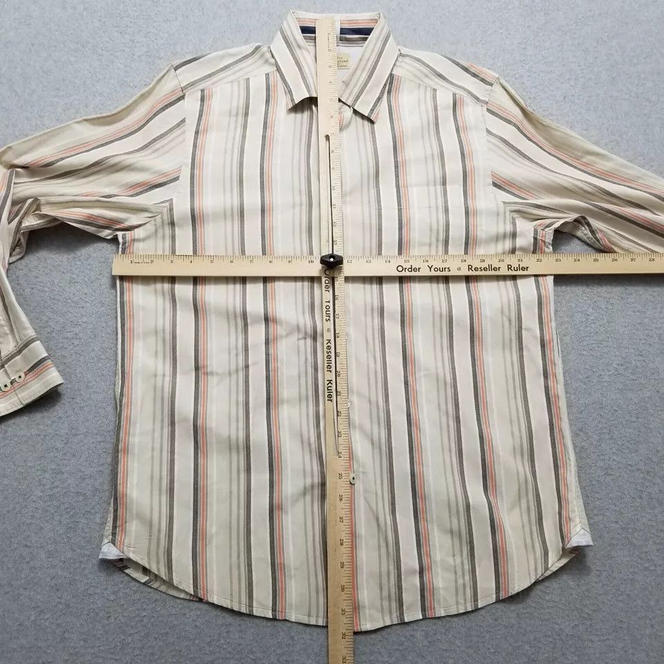 Tommy Bahama Tommy Bahama Shirt Men Medium Striped Button Up 100% Cotton Size US M / EU 48-50 / 2 - 7 Thumbnail