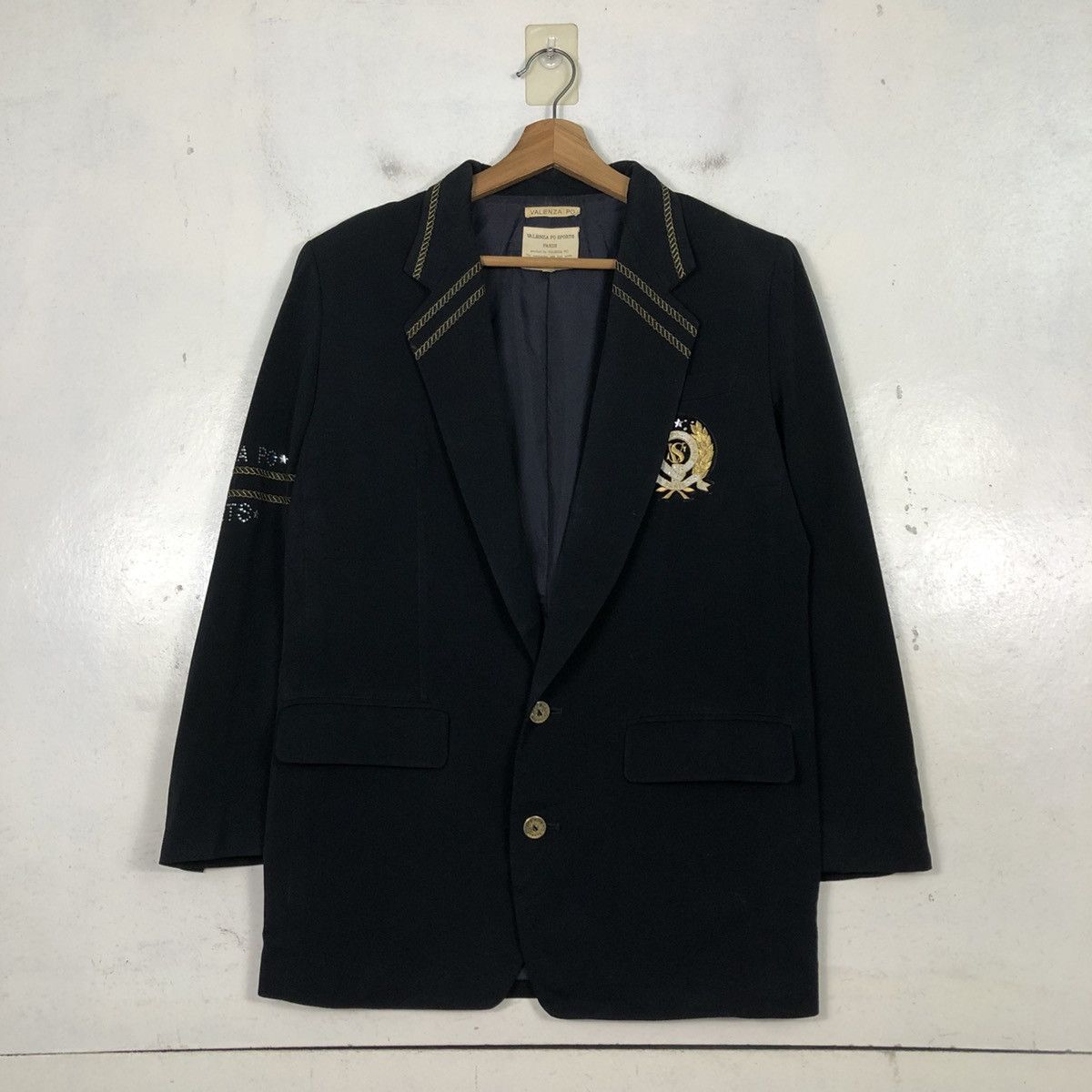 Japanese Brand 📌Vintage Coats Valenza Po Sports Paris Double Breast Size US M / EU 48-50 / 2 - 3 Thumbnail