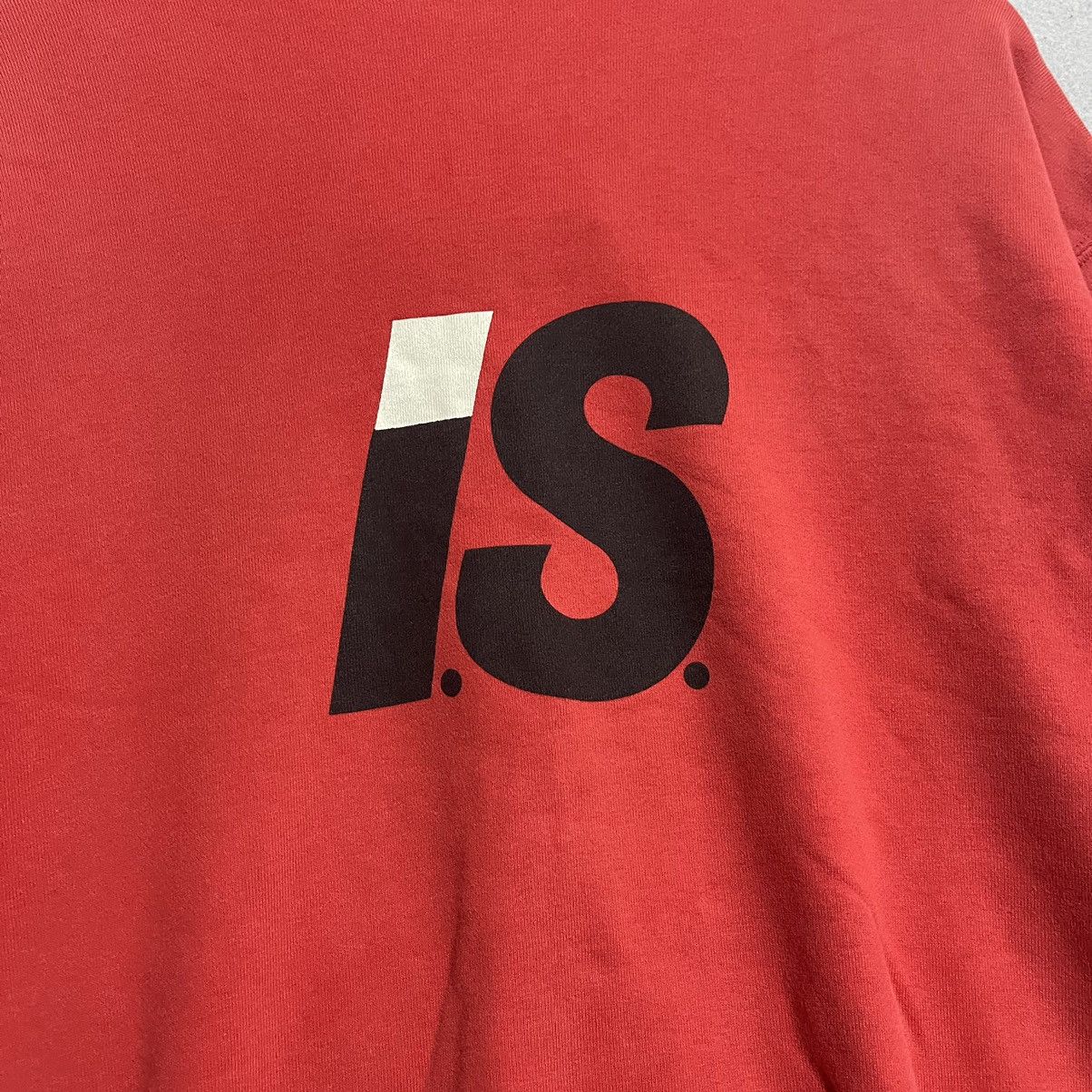 Issey Miyake Vintage 90s Issey Miyake iS Red Zip Hoodie – Rare Archival Size US L / EU 52-54 / 3 - 2 Thumbnail