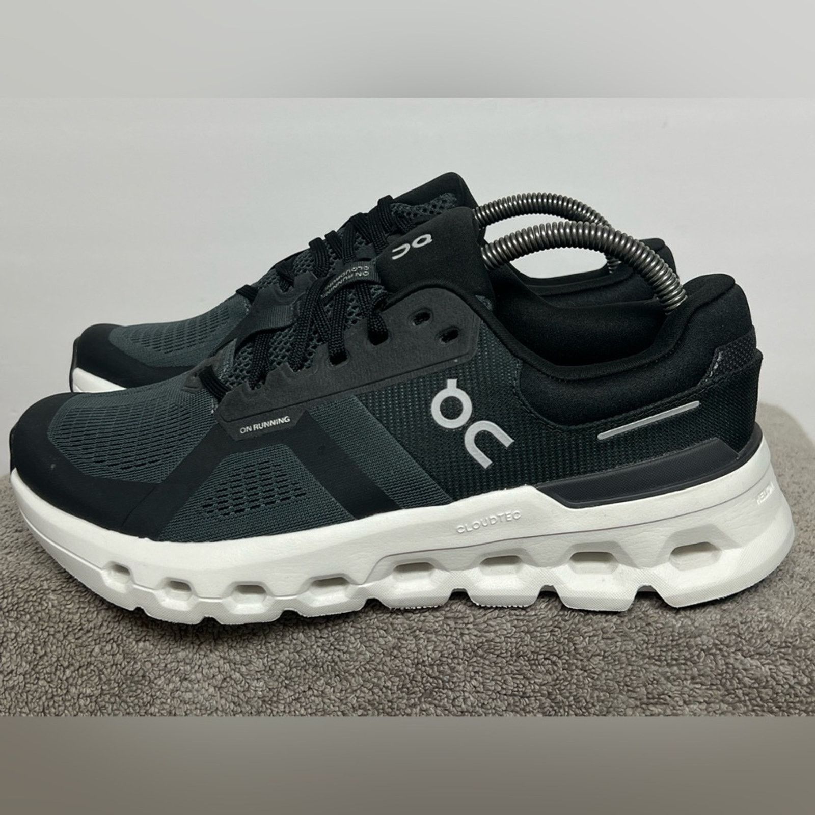 On Running Cloudrunner 2 WomenS Size 9 D Wide Running Shoes in Black, Women's