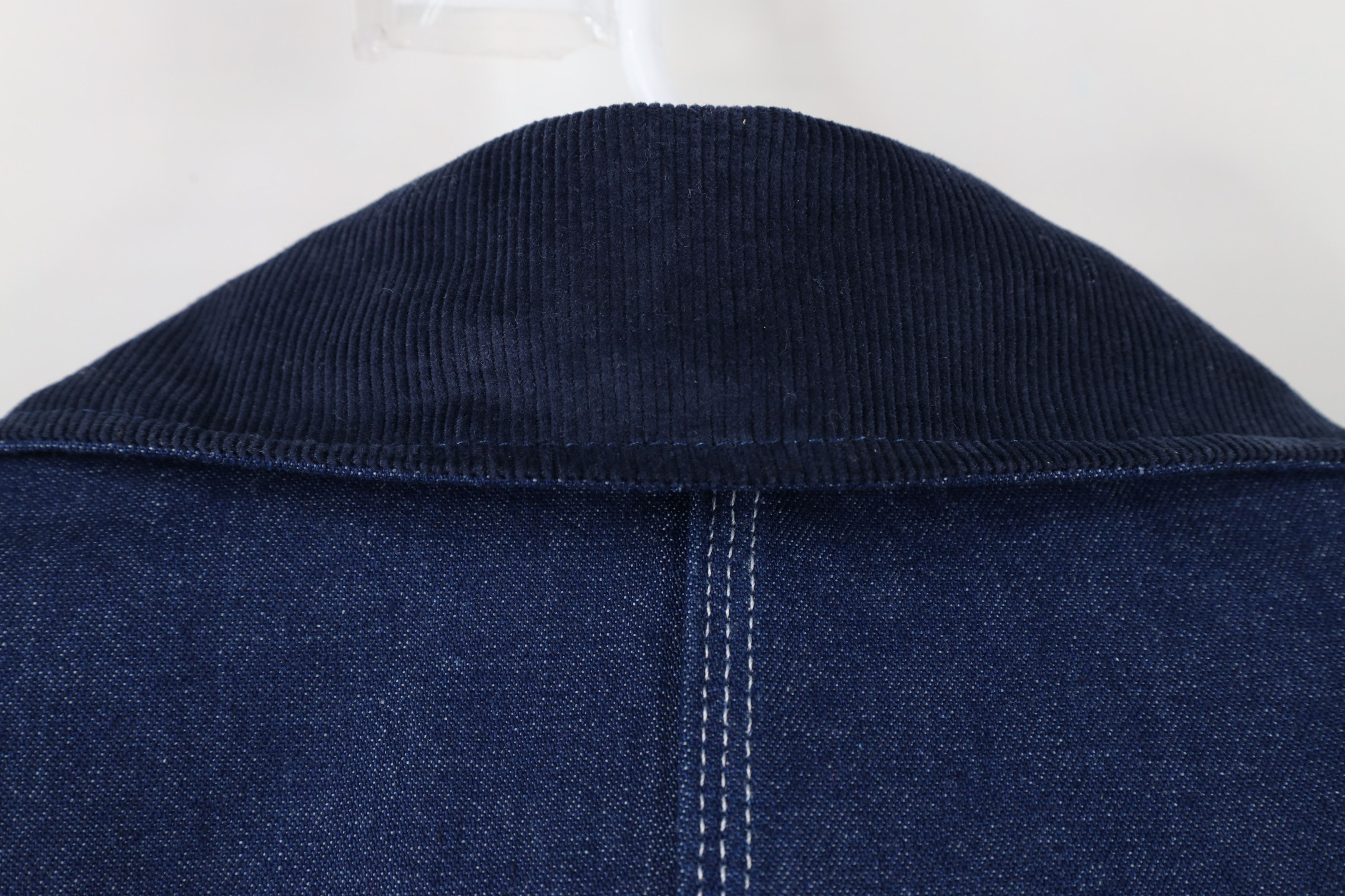 Dickies × Vintage Vintage 90s Dickies Blanket Lined Denim Chore Barn Jacket Size US L / EU 52-54 / 3 - 13 Thumbnail