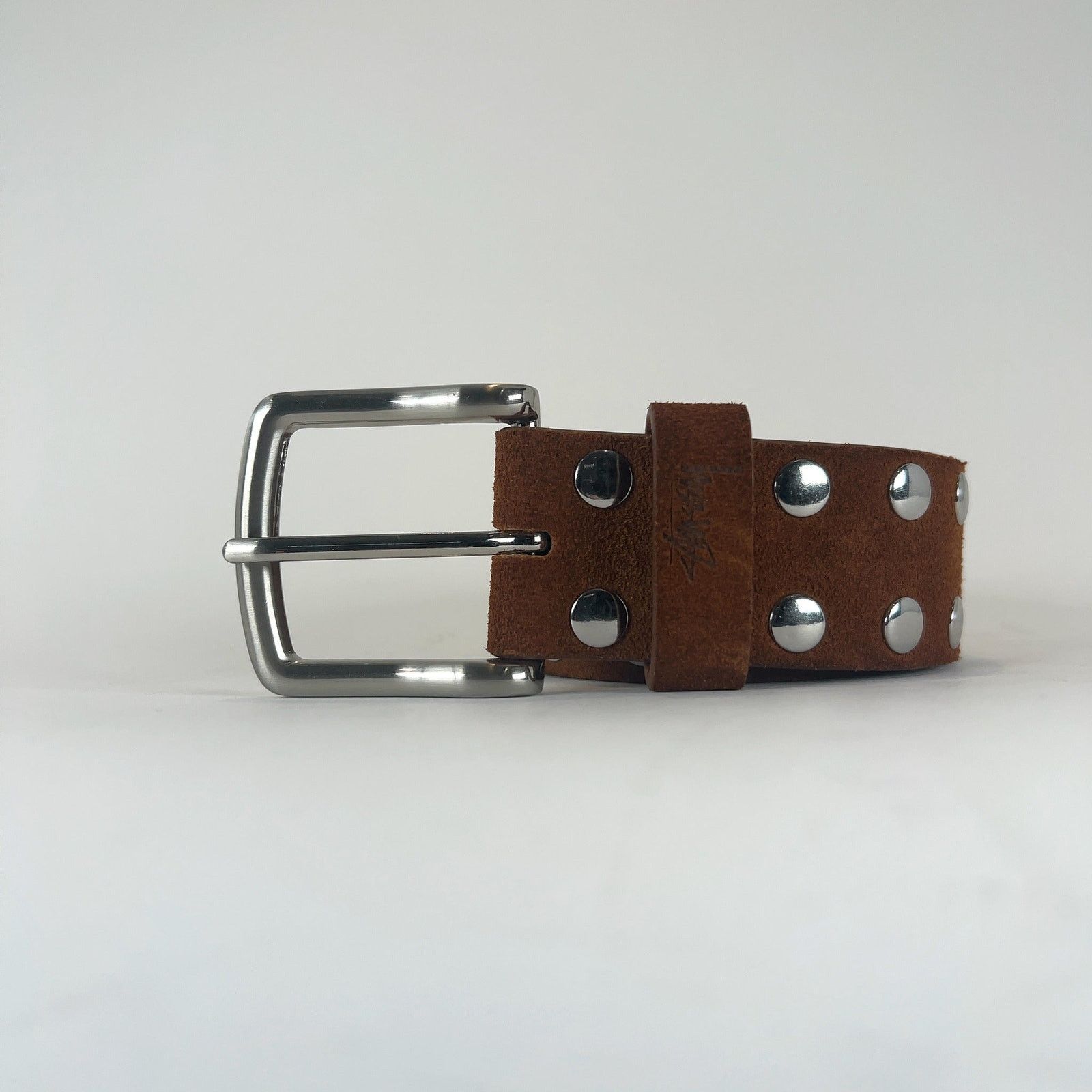 Stussy Stussy SS Link Cowboy Belt in Black Leather | Grailed