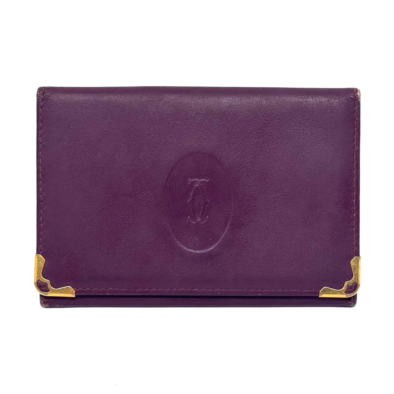 Cartier Cartier Dark Red Bifold Wallet Size ONE SIZE - 1 Thumbnail