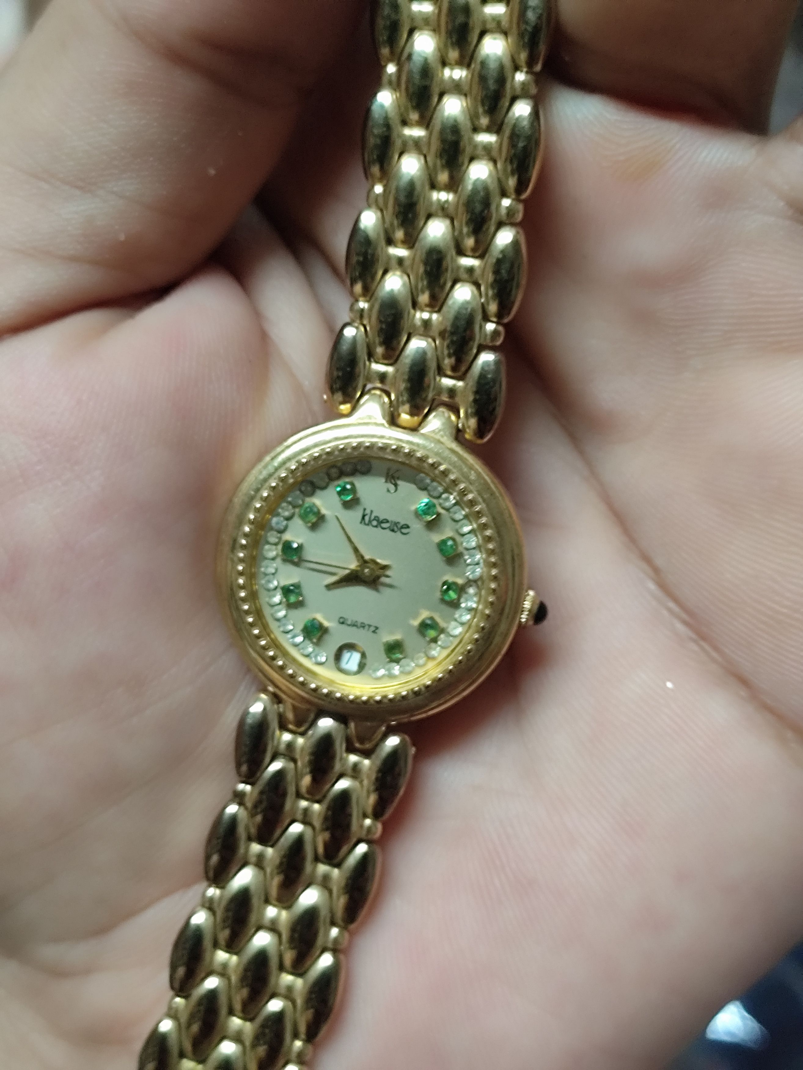 Designer KLAEUSE SWISS (KS)(9205) Vintage Ladies Luxury Design Watch Size ONE SIZE - 3 Thumbnail