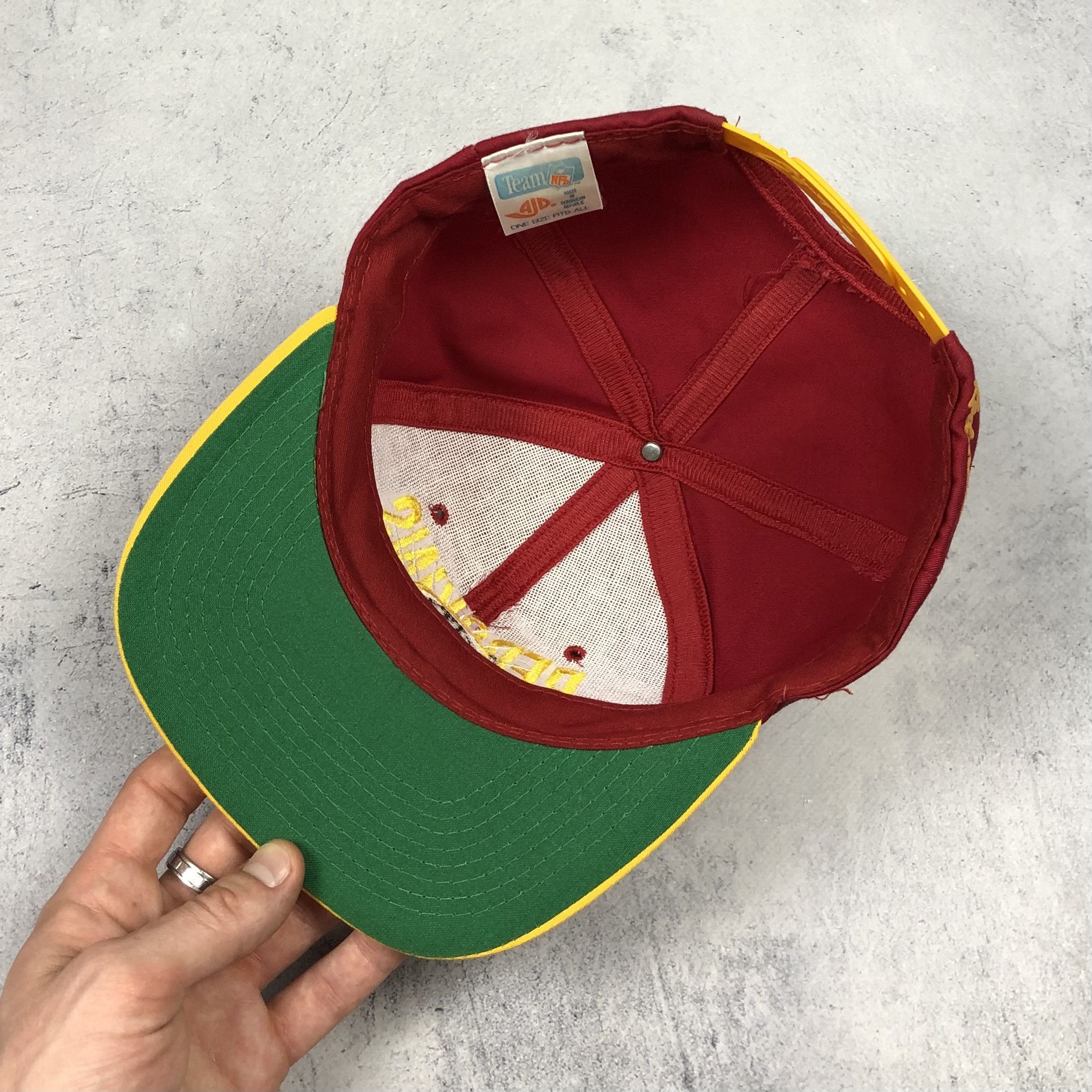 NFL NFL Washington Redskins Cap 90s Vintage Size ONE SIZE - 6 Thumbnail