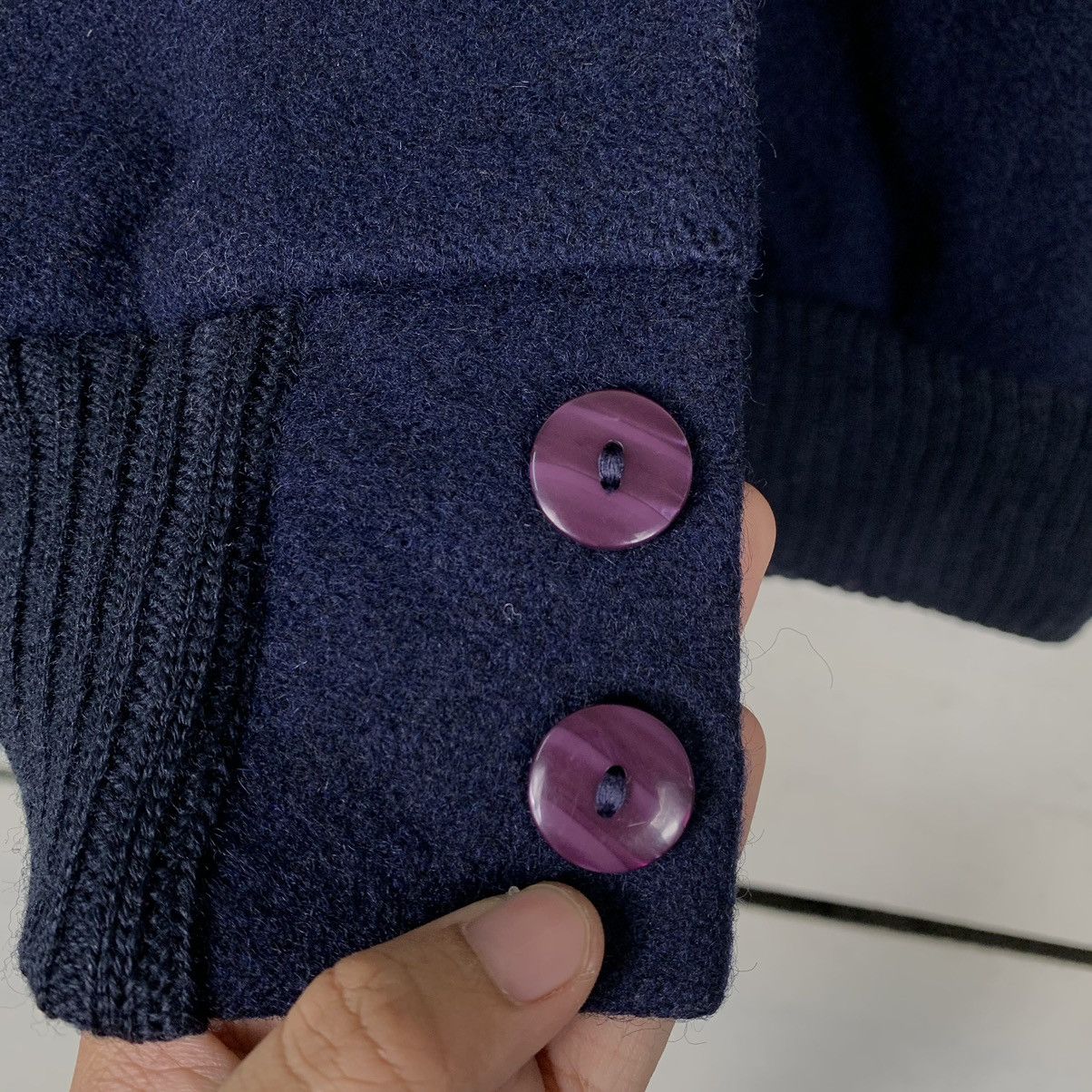 Vintage Vintage Made In USA Albion Knitting Mills Bomber Jacket Size US S / EU 44-46 / 1 - 14 Thumbnail