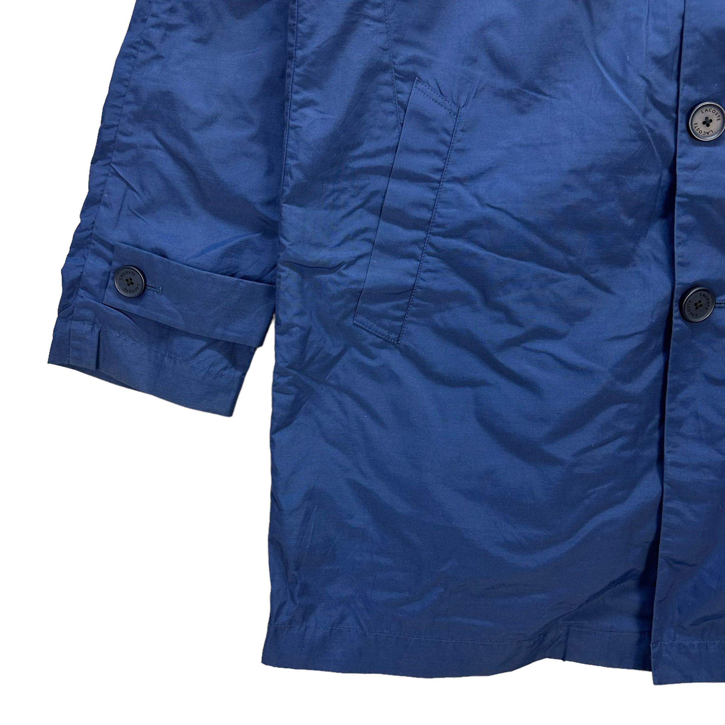 Lacoste Lacoste Blue Light Overcoat Long Coat #A5-0103 Size US L / EU 52-54 / 3 - 4 Thumbnail