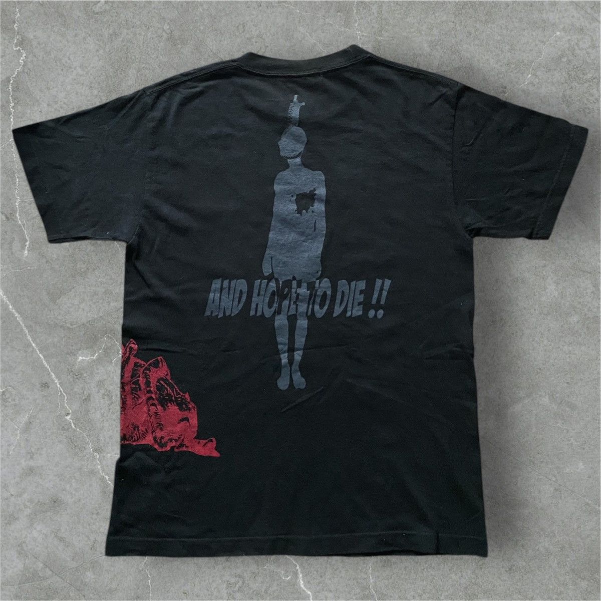 5351 POUR LES HOMMES Vintage Sex pot revenge gothic punks tee Size US M / EU 48-50 / 2 - 2 Thumbnail