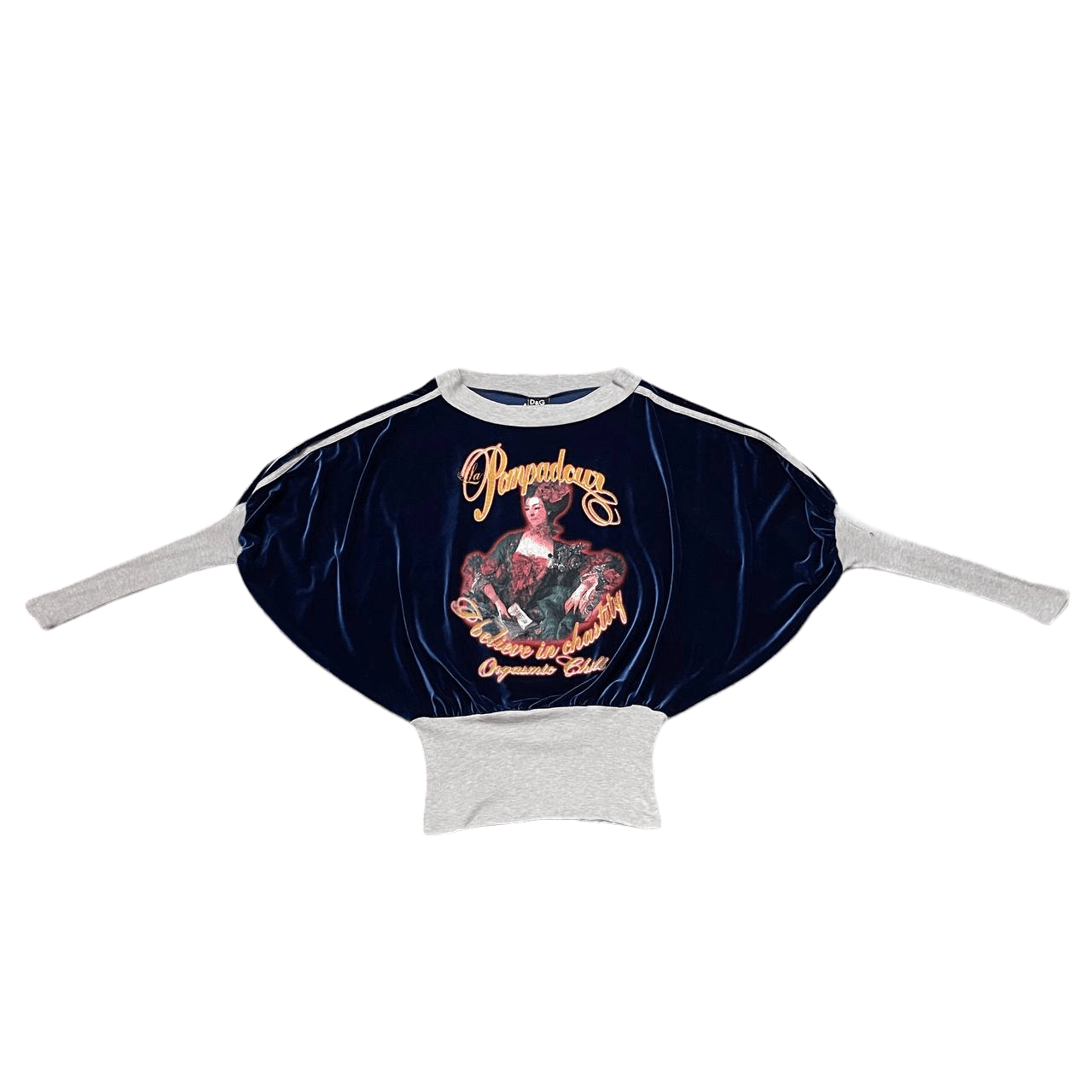 Dolce & Gabbana 🔥Pick🔥Vintage D&G 'La Pompadour' Velour Badwing Velvet Size M / US 6-8 / IT 42-44 - 4 Thumbnail