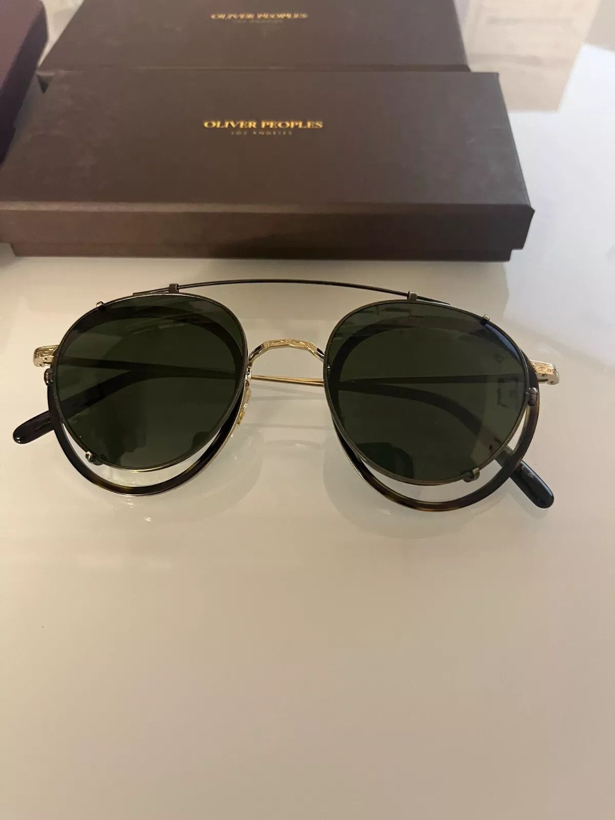 Oliver Peoples OLIVER PEOPLES MP-2 CLIP ON OV1104C 503680 46 Size ONE SIZE - 6 Thumbnail