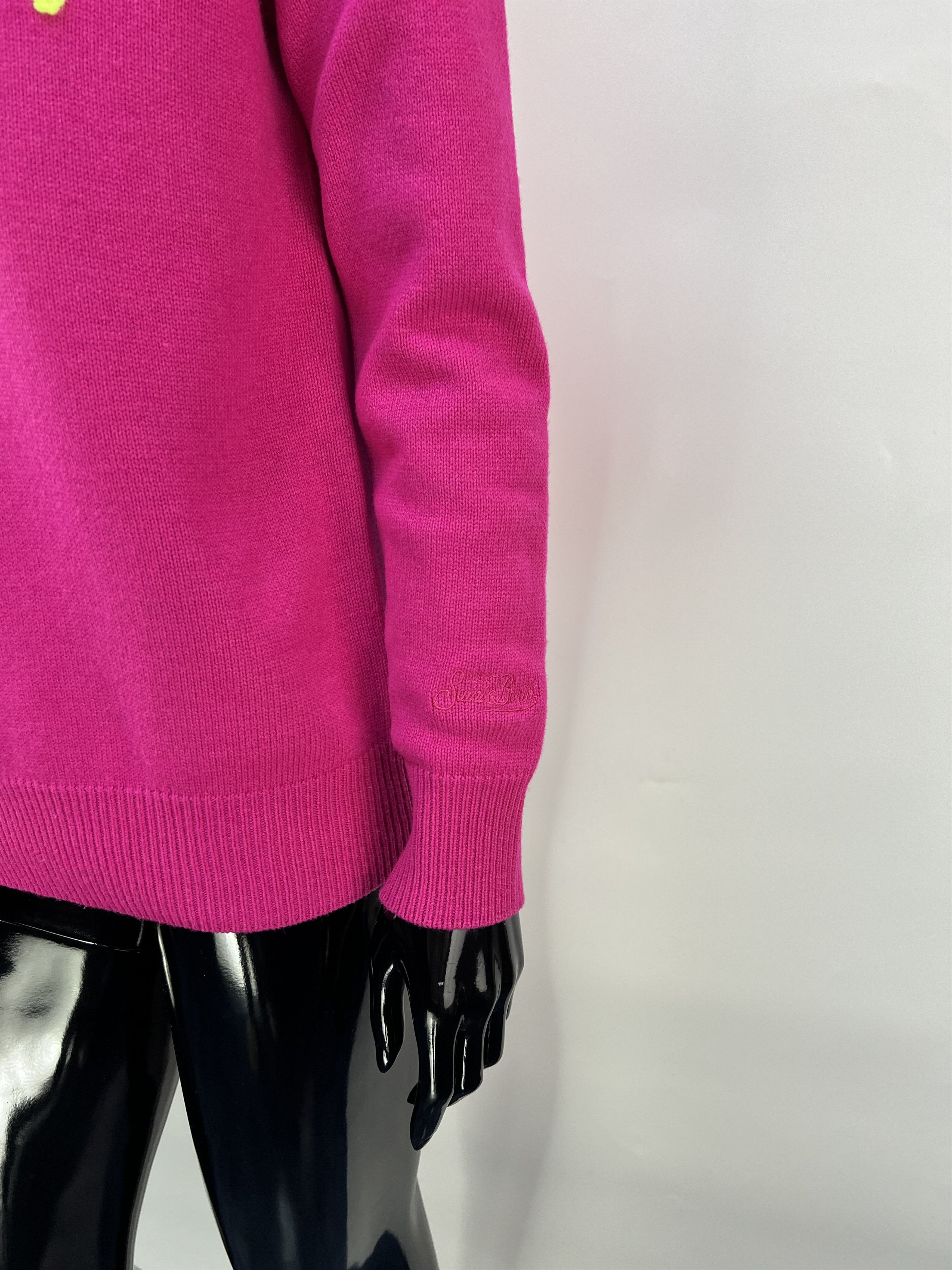 MC2 Saint Barth MC2 Saint Barth Wool Cashmere Crew Neck Sweater Embroider Size M / US 6-8 / IT 42-44 - 9 Thumbnail