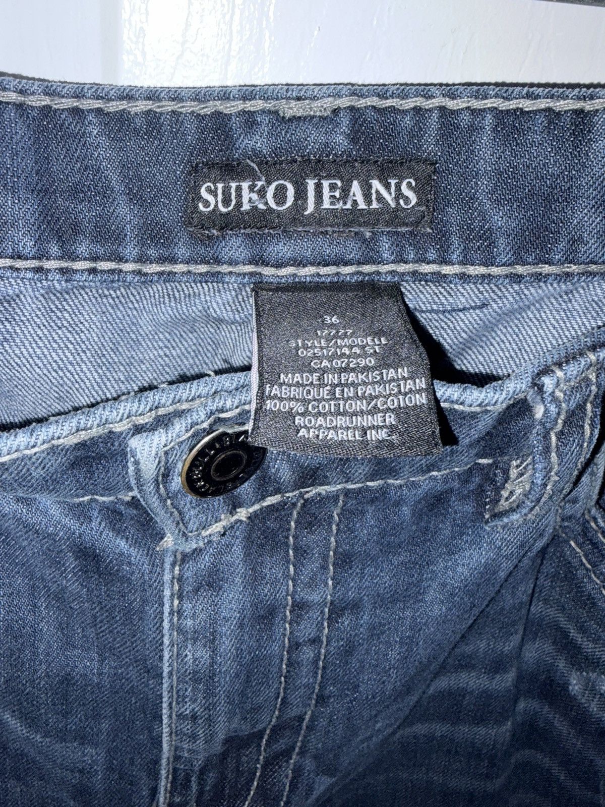Other Vintage Distressed Denim Jeans Size US 36 / EU 52 - 3 Thumbnail