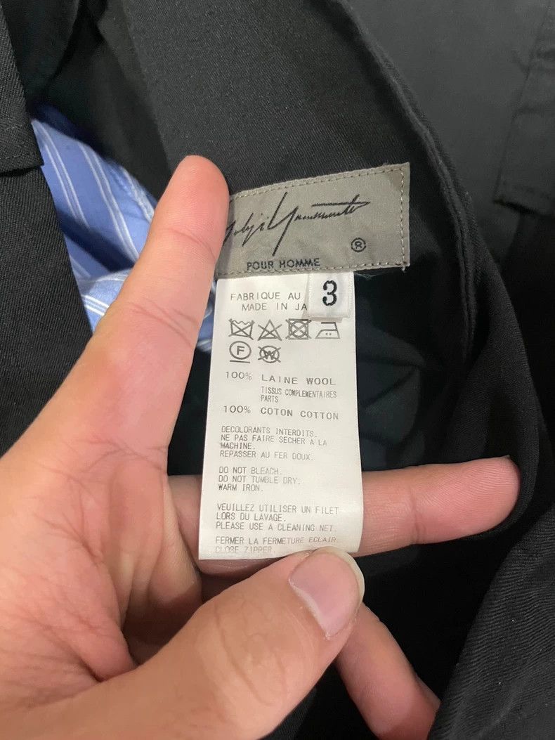 Yohji Yamamoto Yohji Yamamoto Yohji Yamamoto 17aw Look9 Suit Pants-2507 Size US 26 / EU 42 - 6 Thumbnail