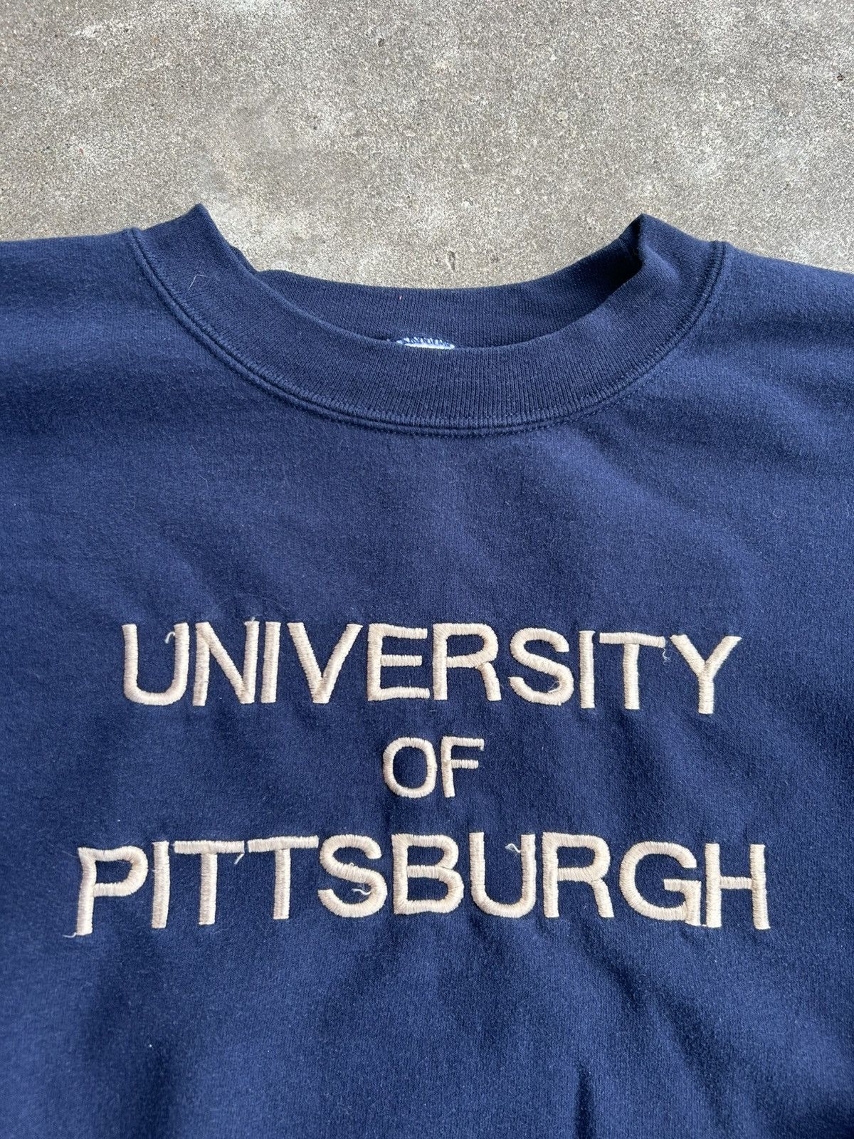 NCAA University of Pittsburgh Vintage Crewneck Sweatshirt Size US XL / EU 56 / 4 - 2 Thumbnail