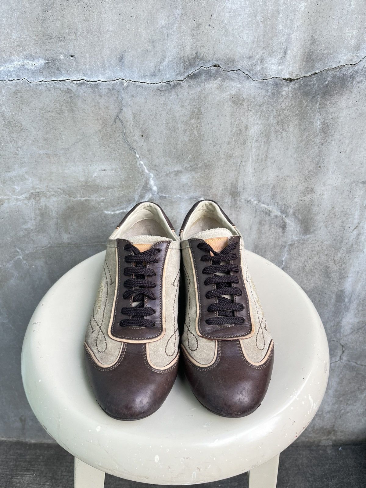Louis Vuitton Brown Low Trainers Size US 5 / EU 37 - 2 Thumbnail
