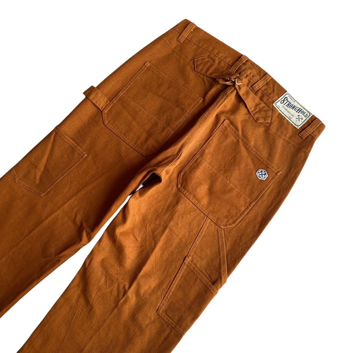 Japanese Brand × Mister Freedom × Stronghold Stronghold Overalls Double Knee Work Pants Size US 36 / EU 52 - 4 Thumbnail