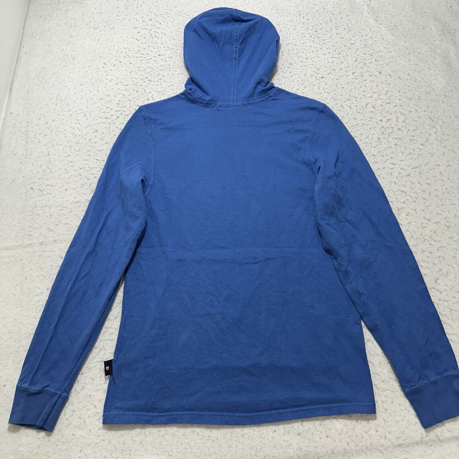 Champion Champion Small Hoodie Blue Drawstring Sweatshirt White Logo Size S / US 4 / IT 40 - 10 Thumbnail