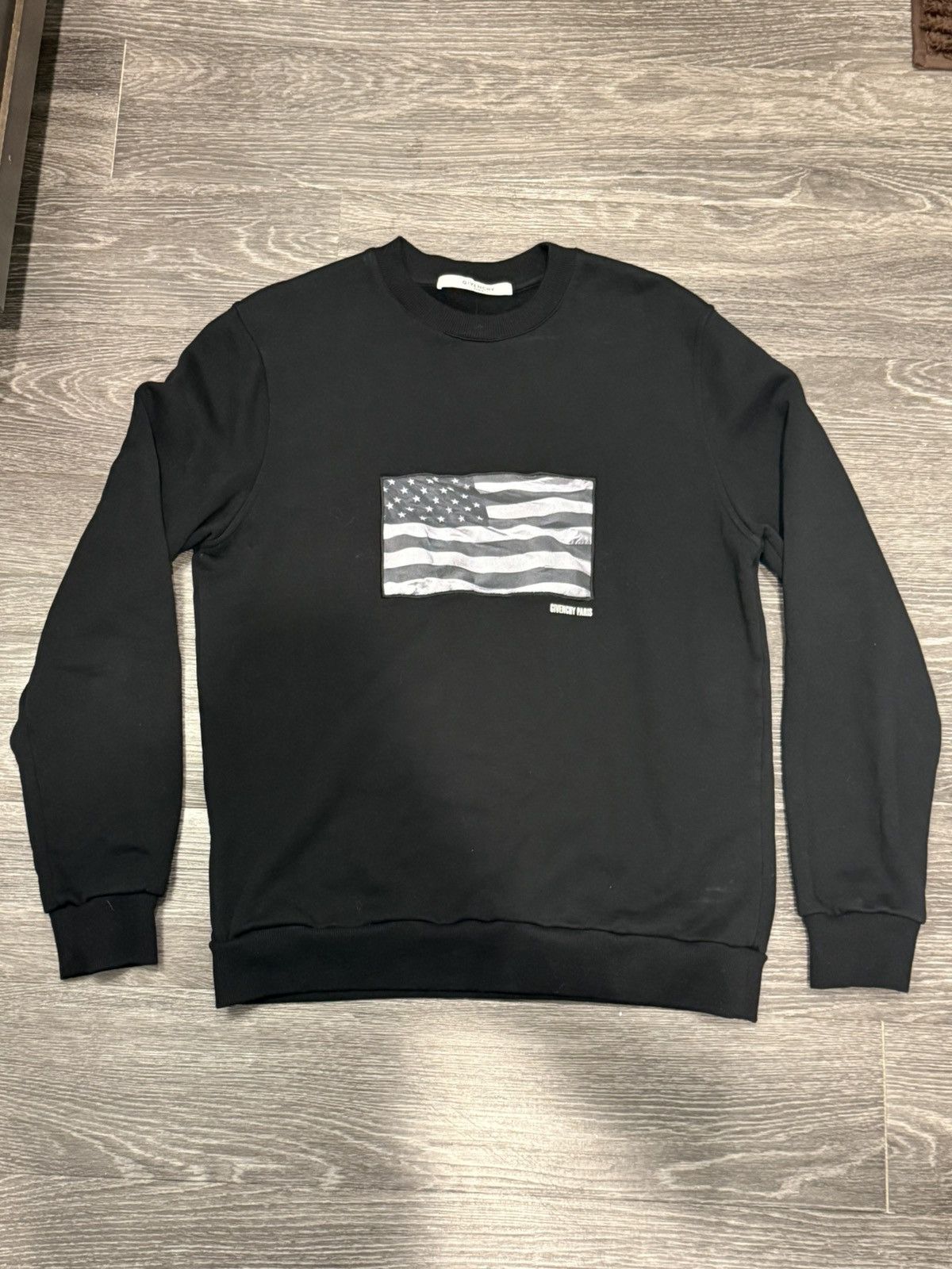 Givenchy Givenchy 2017 American Flag Sweatshirt Size US L / EU 52-54 / 3 - 1 Thumbnail