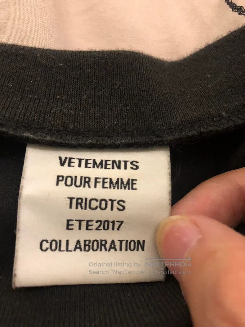 Vetements Vetements Short Sleeve Size US XS / EU 42 / 0 - 3 Thumbnail